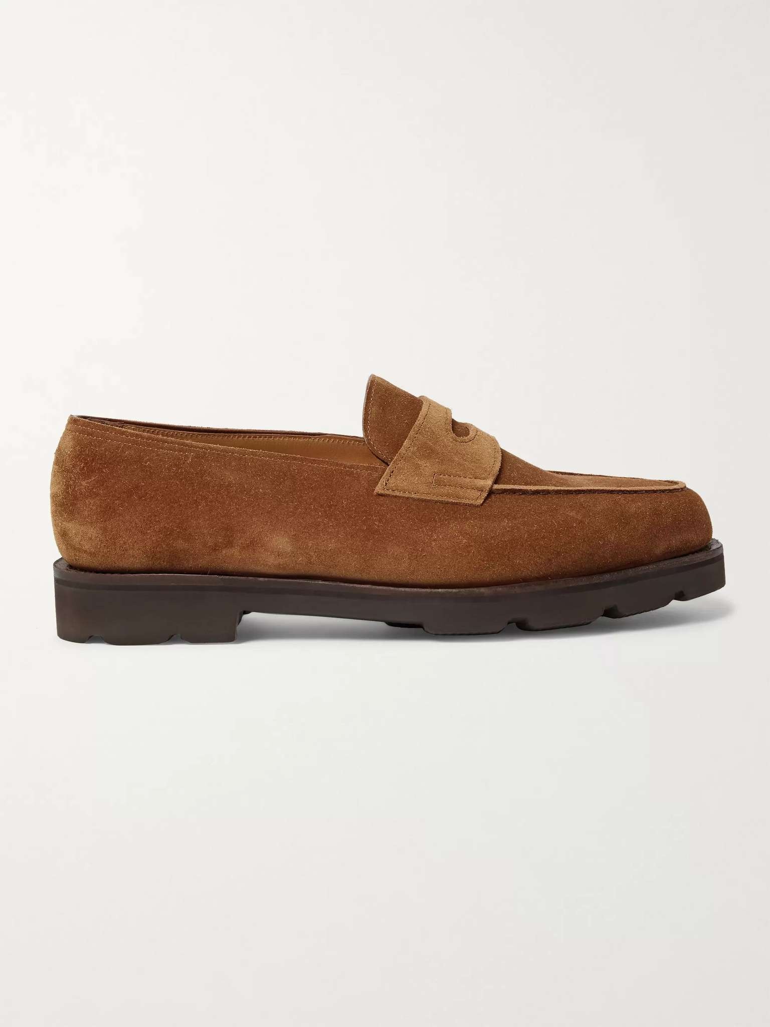 Lopez Suede Penny Loafers - 1