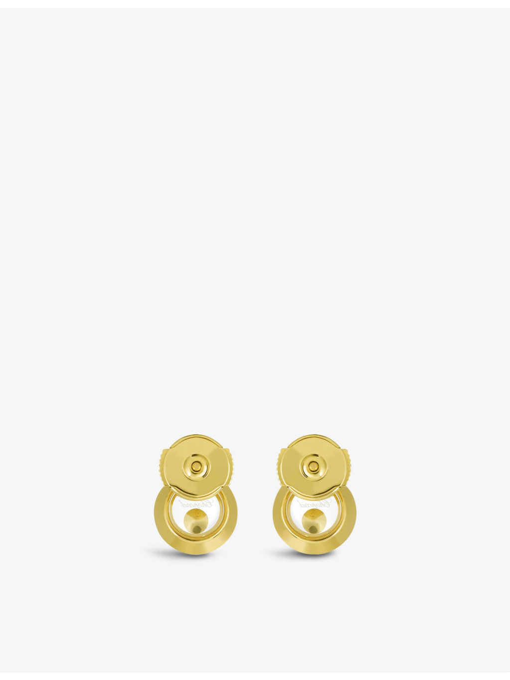 Happy Diamonds 18ct yellow-gold and 0.10ct diamond earrings - 3