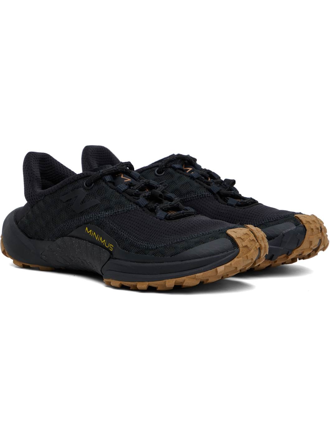 Black Minimus Trail Sneakers - 4