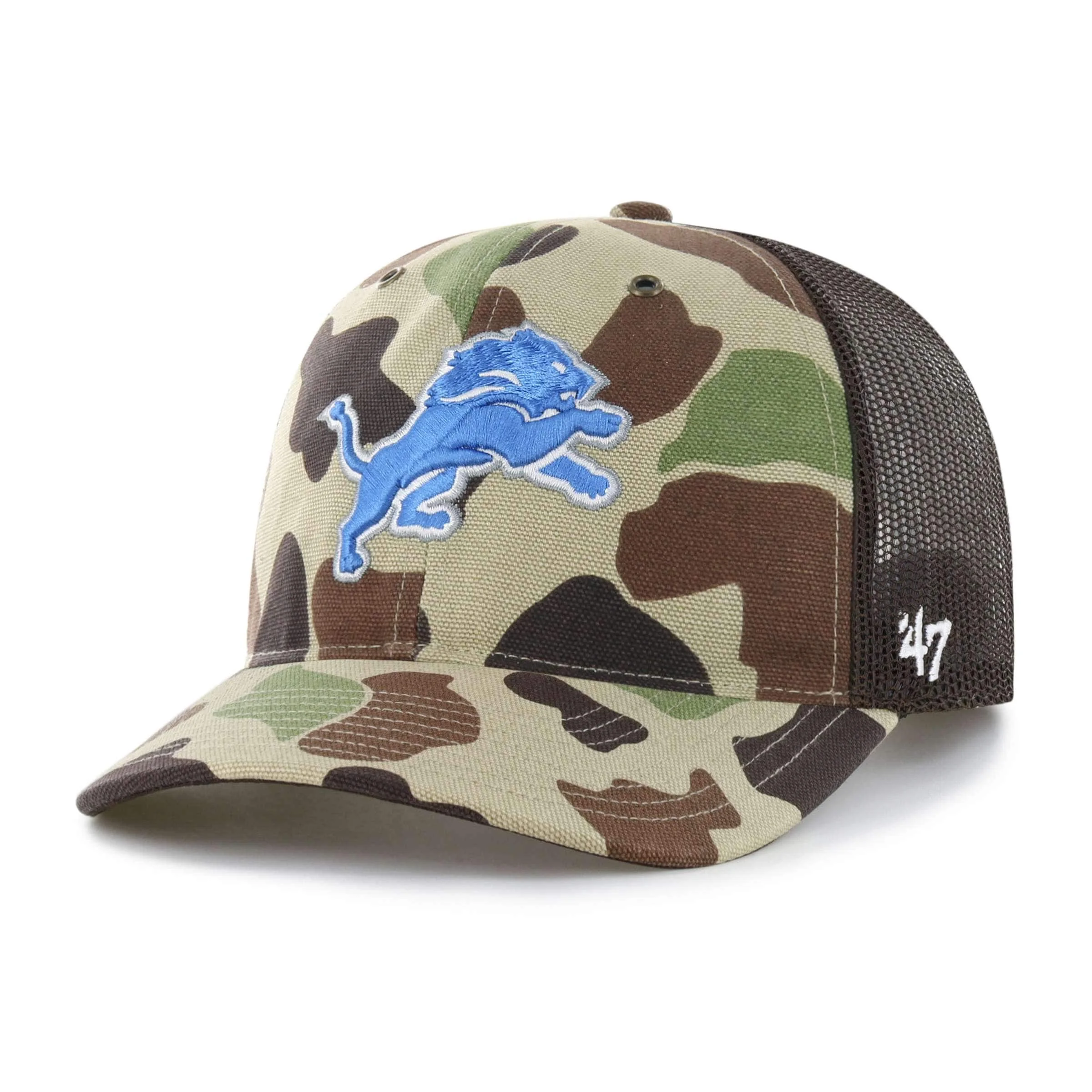 Detroit Lions '47 Camo Trucker Relaxed Fit - 1