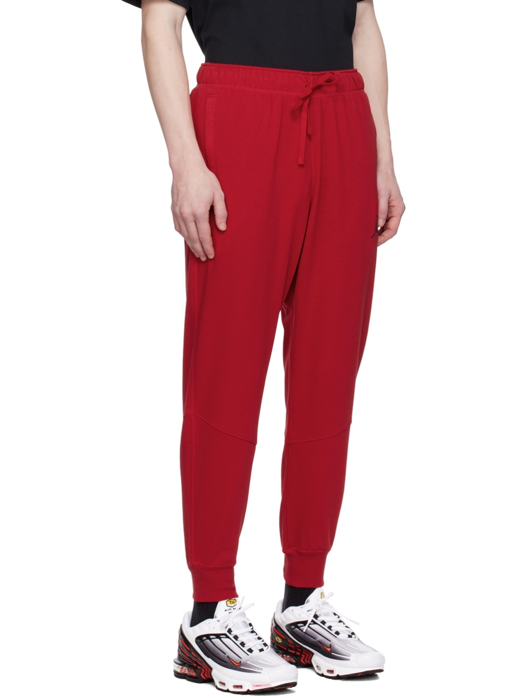 Red Dri-FIT Sportwear Crossover Sweatpants - 2