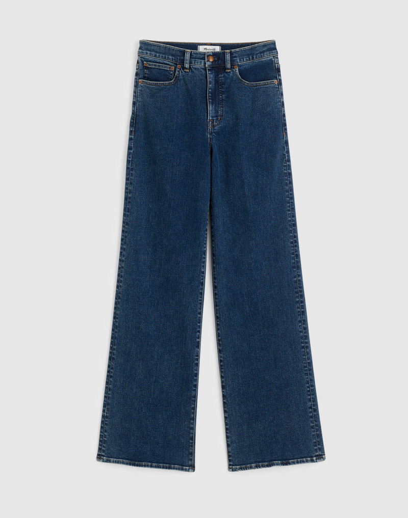 The Wide-Leg Jean in Super Stretch Denim 1