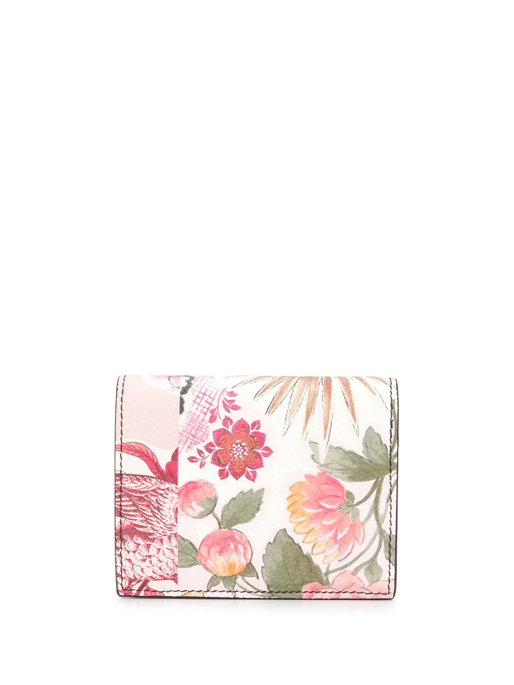 floral-print Gancini wallet - 2