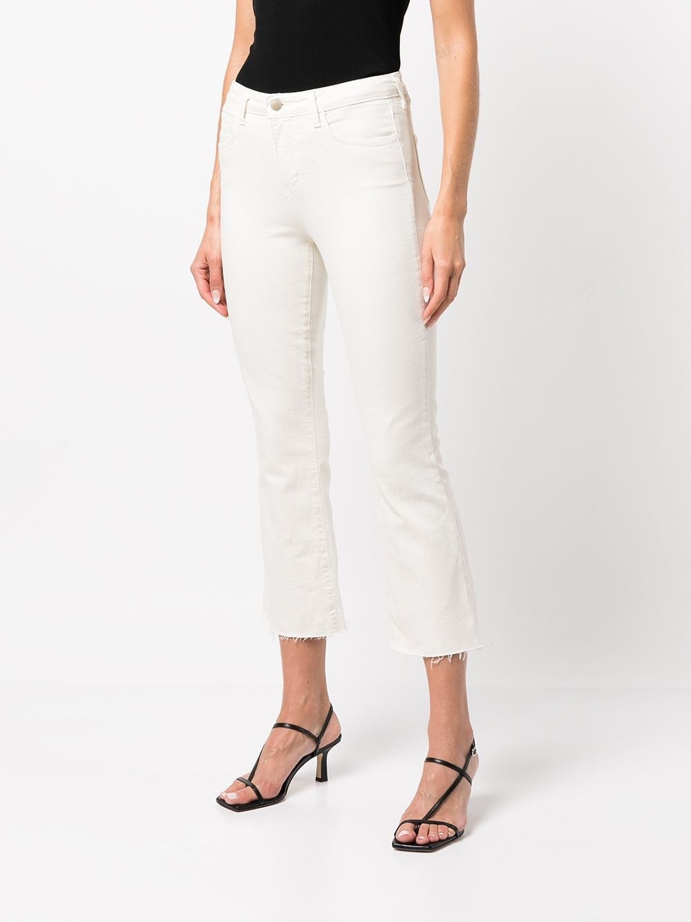 Kendra cropped flared jeans - 3