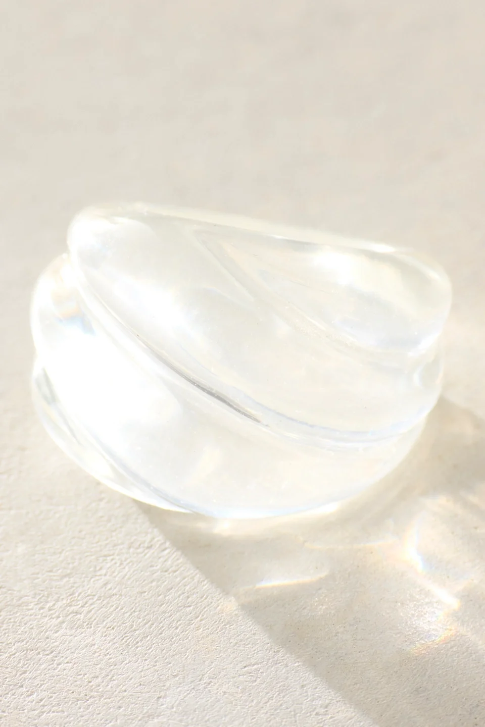 Twisted Resin Ring - 1