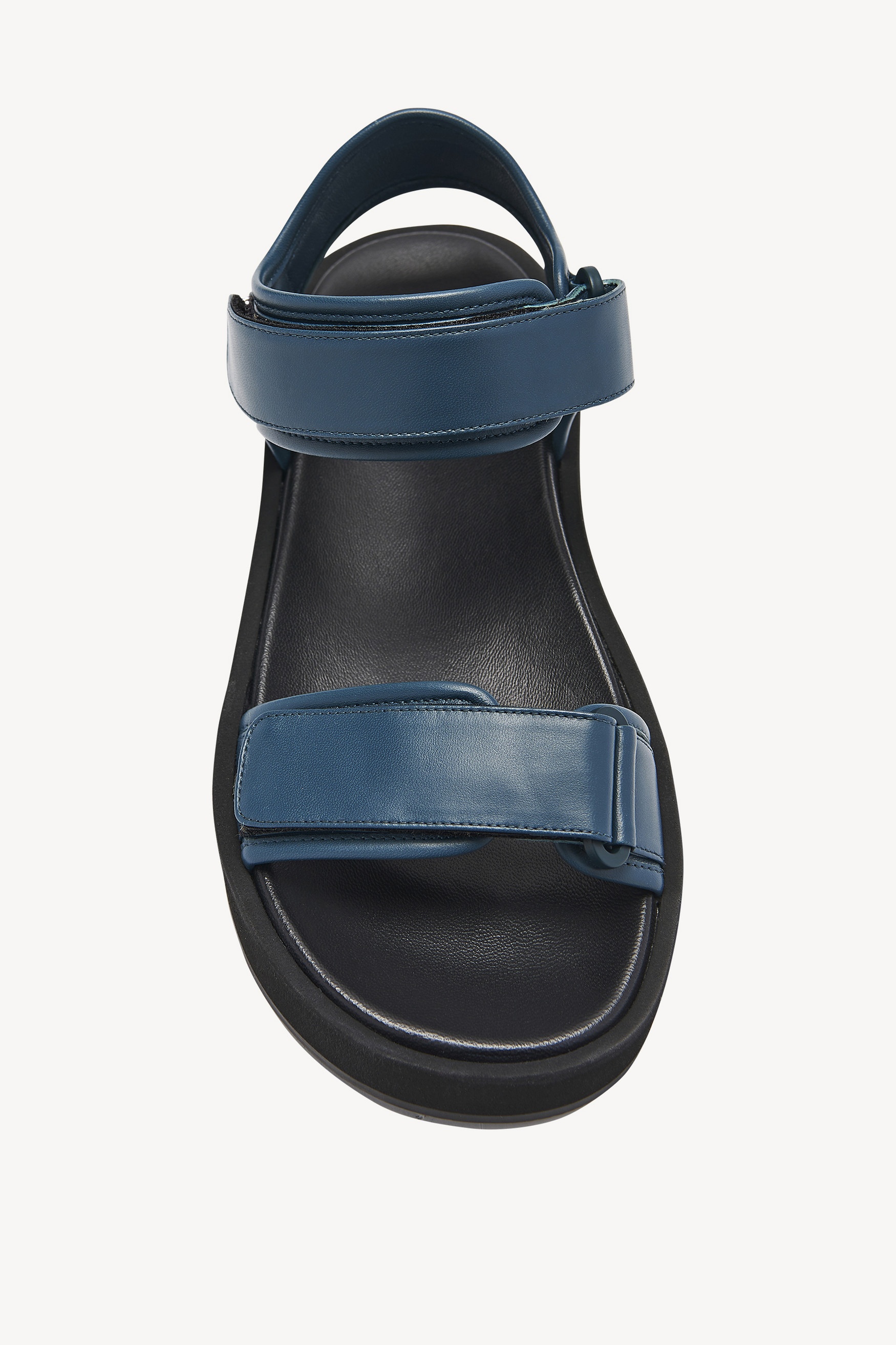 Hook and Loop Sandal in Leather - 3