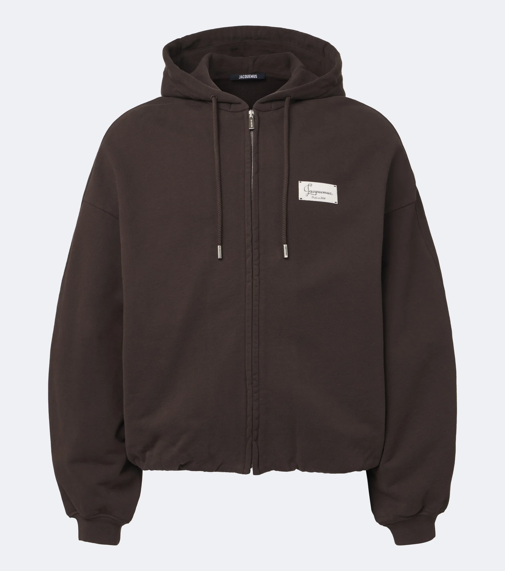 Corso oversized cotton fleece hoodie - 1