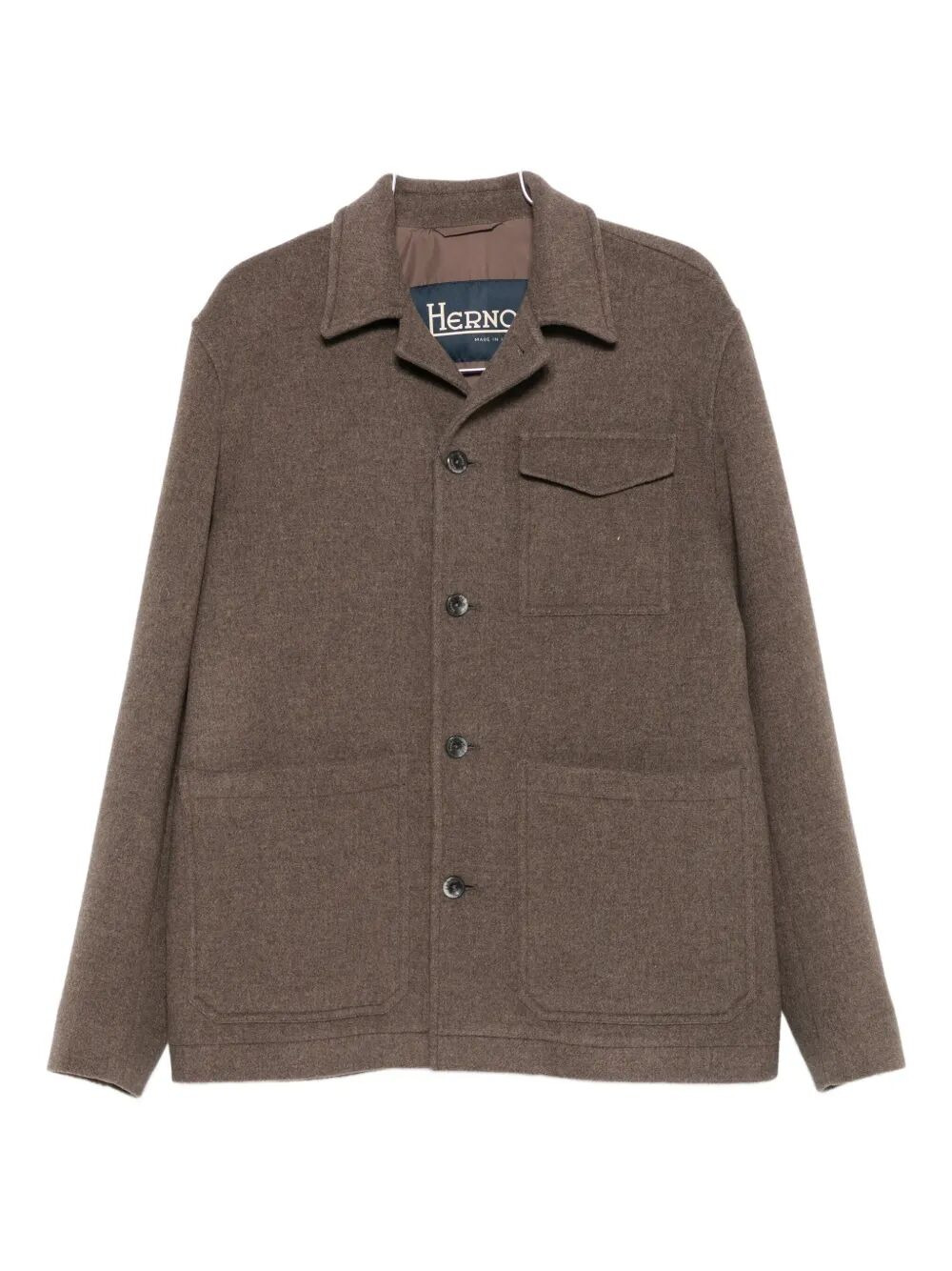 Herno Men Shirt Neck "Field" Jacket - 4