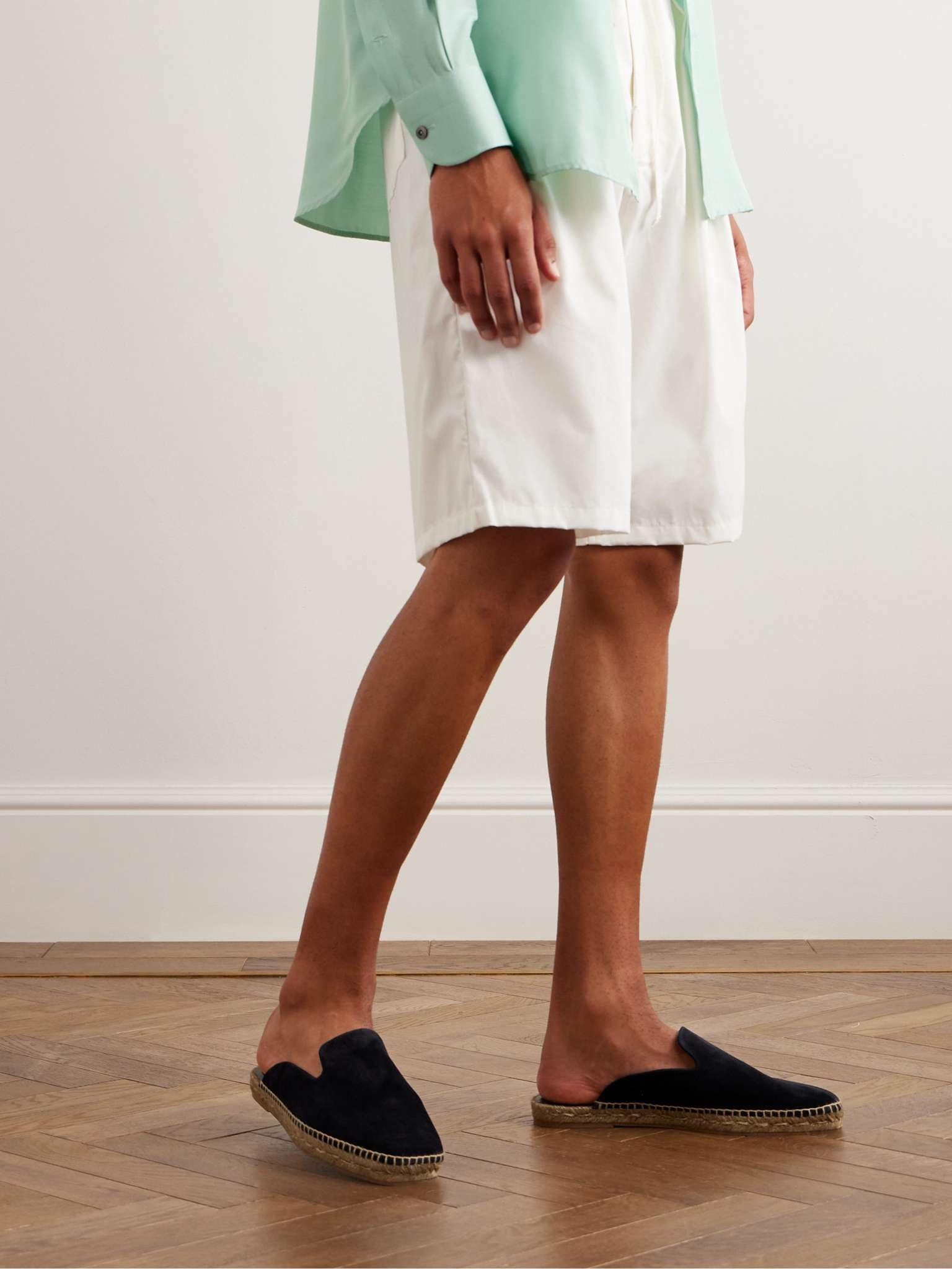 Barnes Suede Backless Espadrilles - 2
