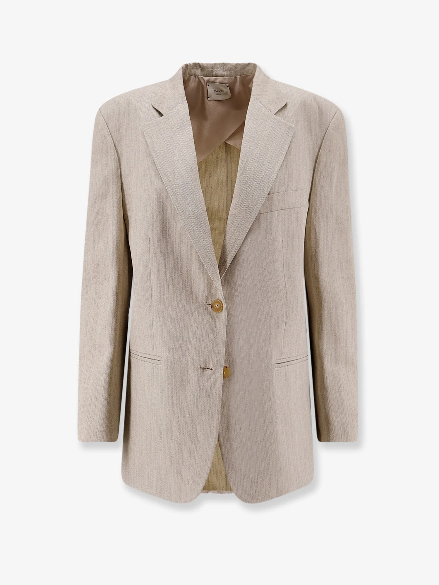 Alysi Viscose And Linen Blazer - 1