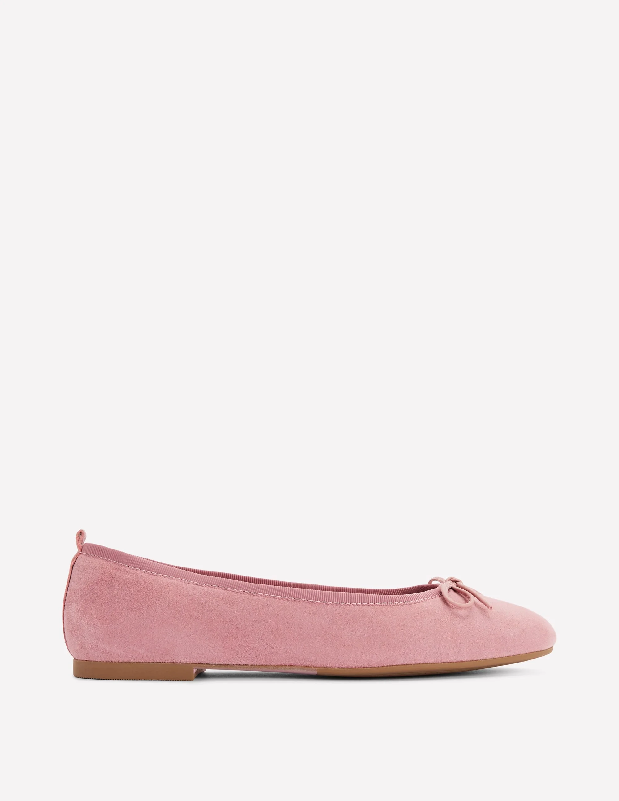 Patti Round Toe Ballet Flats-Blush - 1