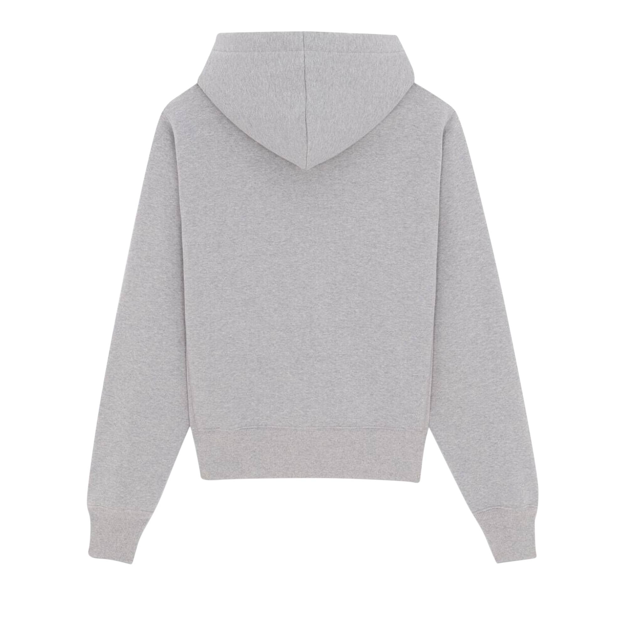 Saint Laurent Cassandre Hoodie 'Heather Grey' - 2