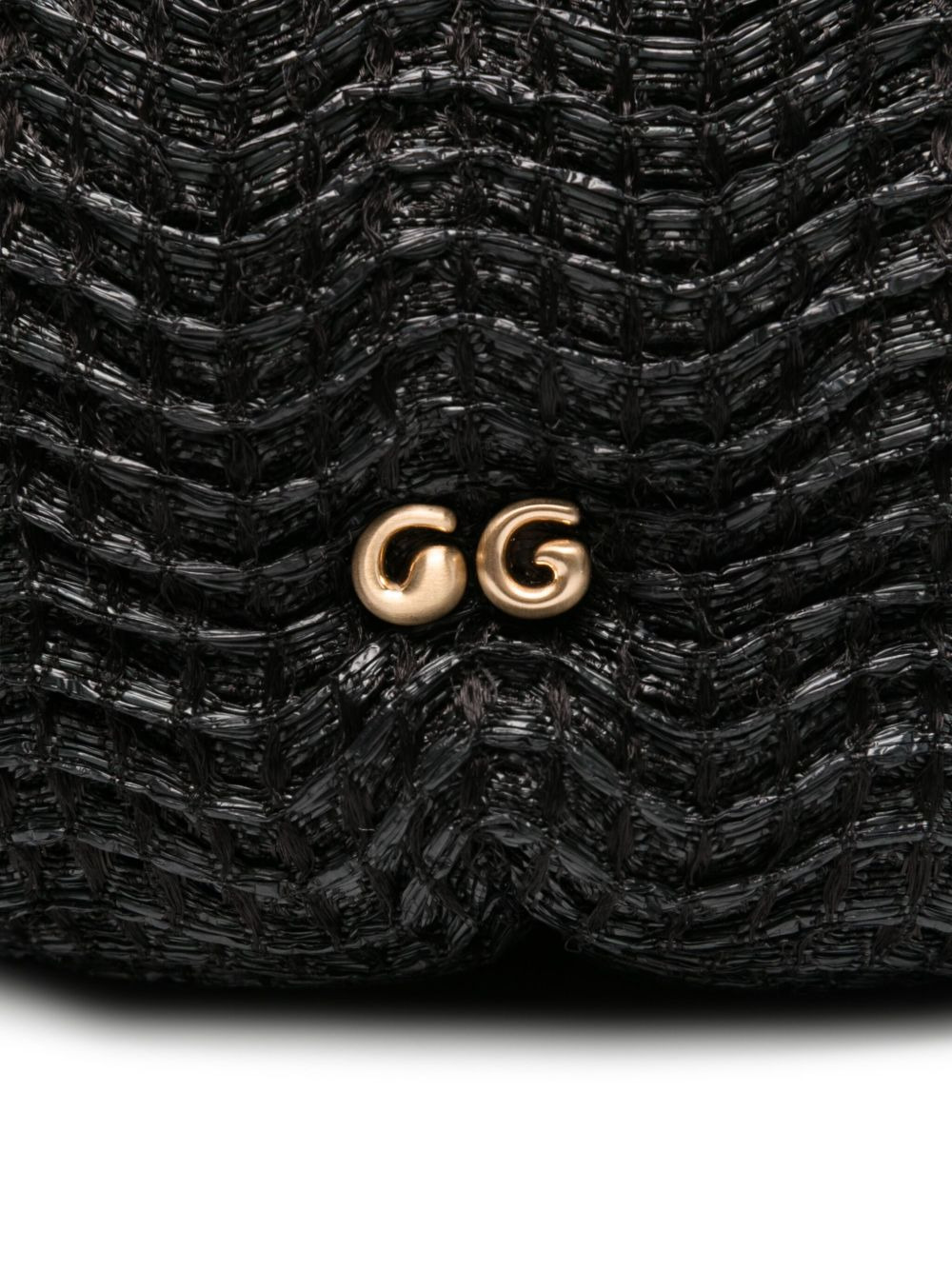 Thais wave-textured top-handle tote bag - 4