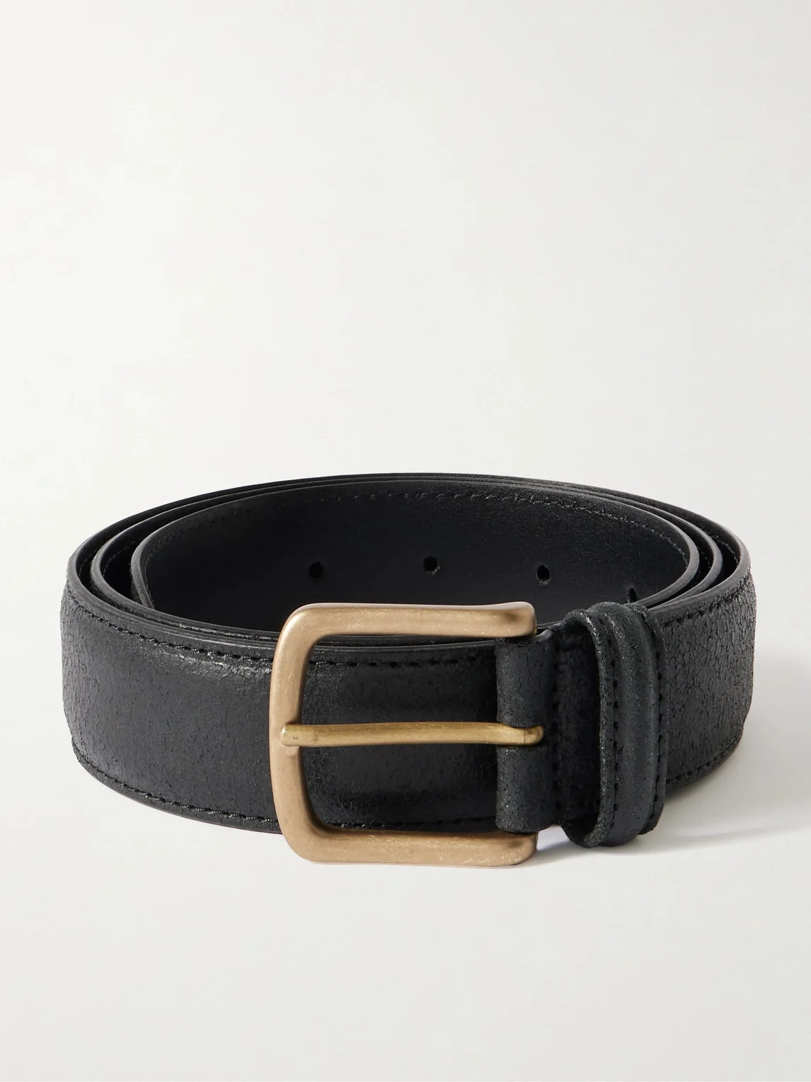 3.5cm Leather Belt - 1