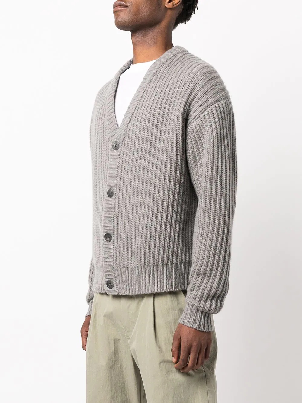 Capri cashmere-blend cardigan - 3