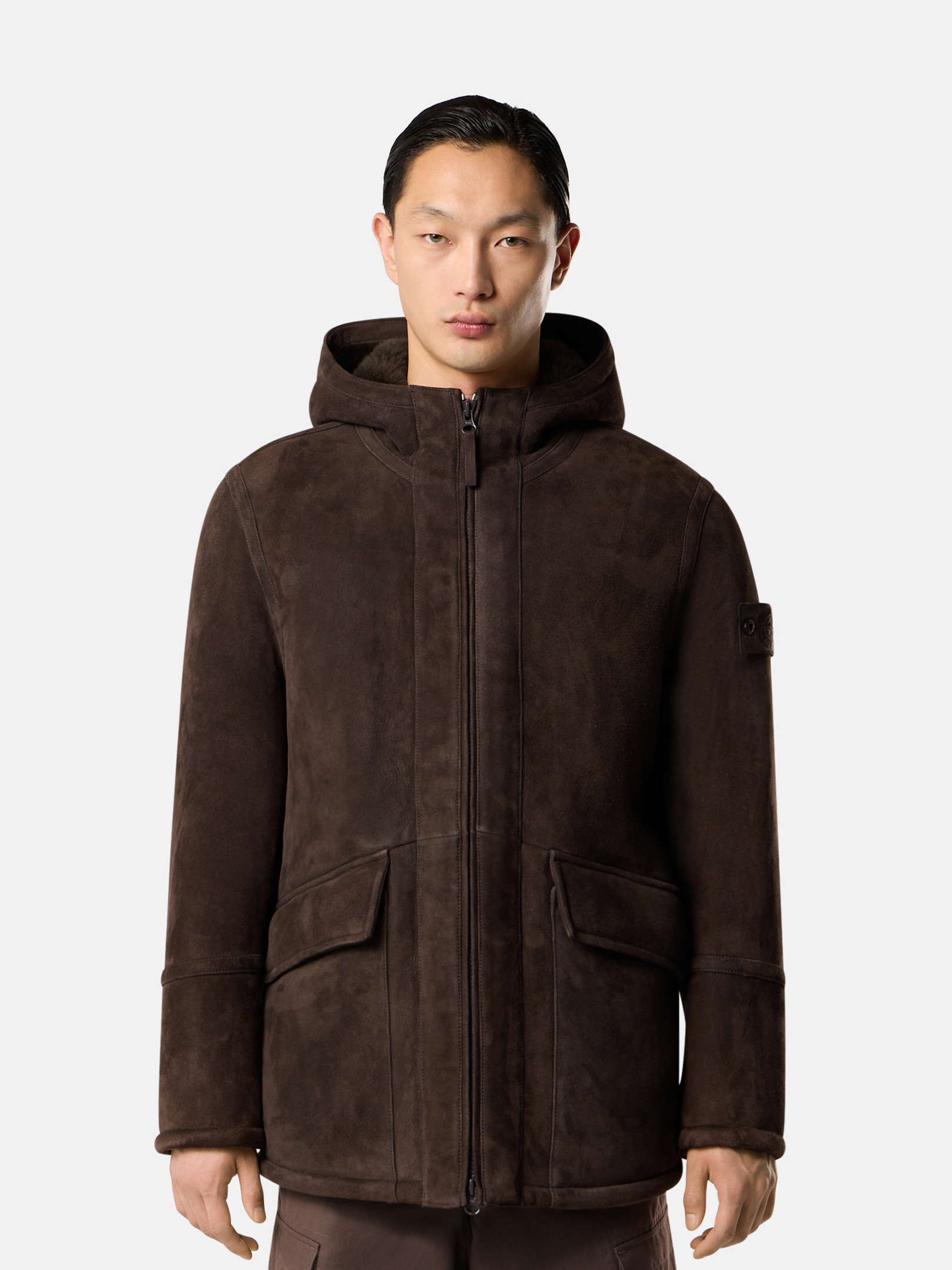 0100004 SUEDE SHEEPSKIN_STONE ISLAND GHOST - 2