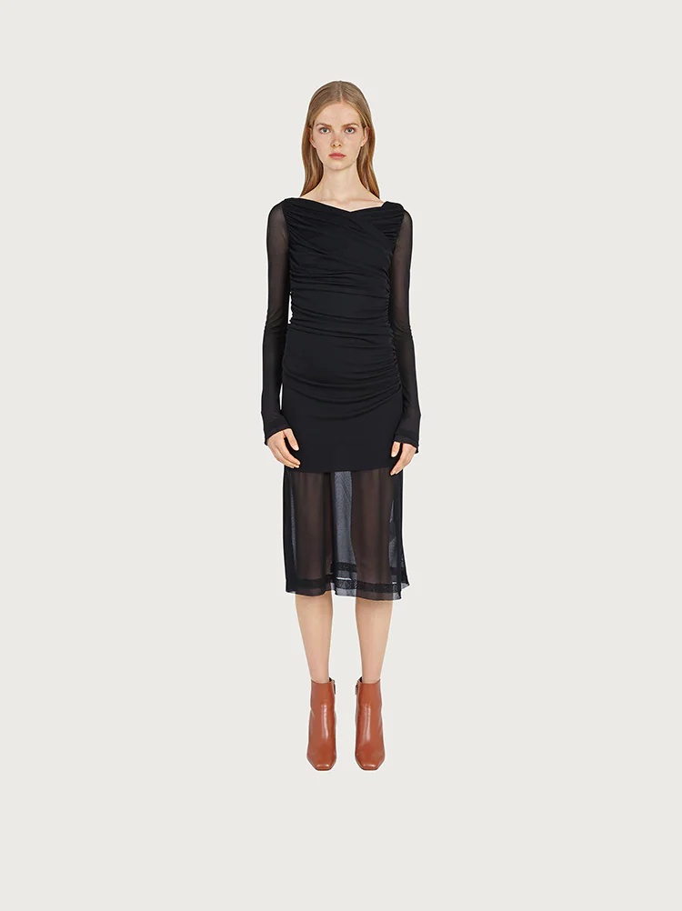 VISCOSE DRESS - 2
