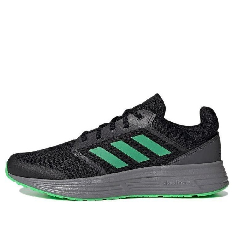 adidas Galaxy 5 'Core Black Screaming Green' H04597 1