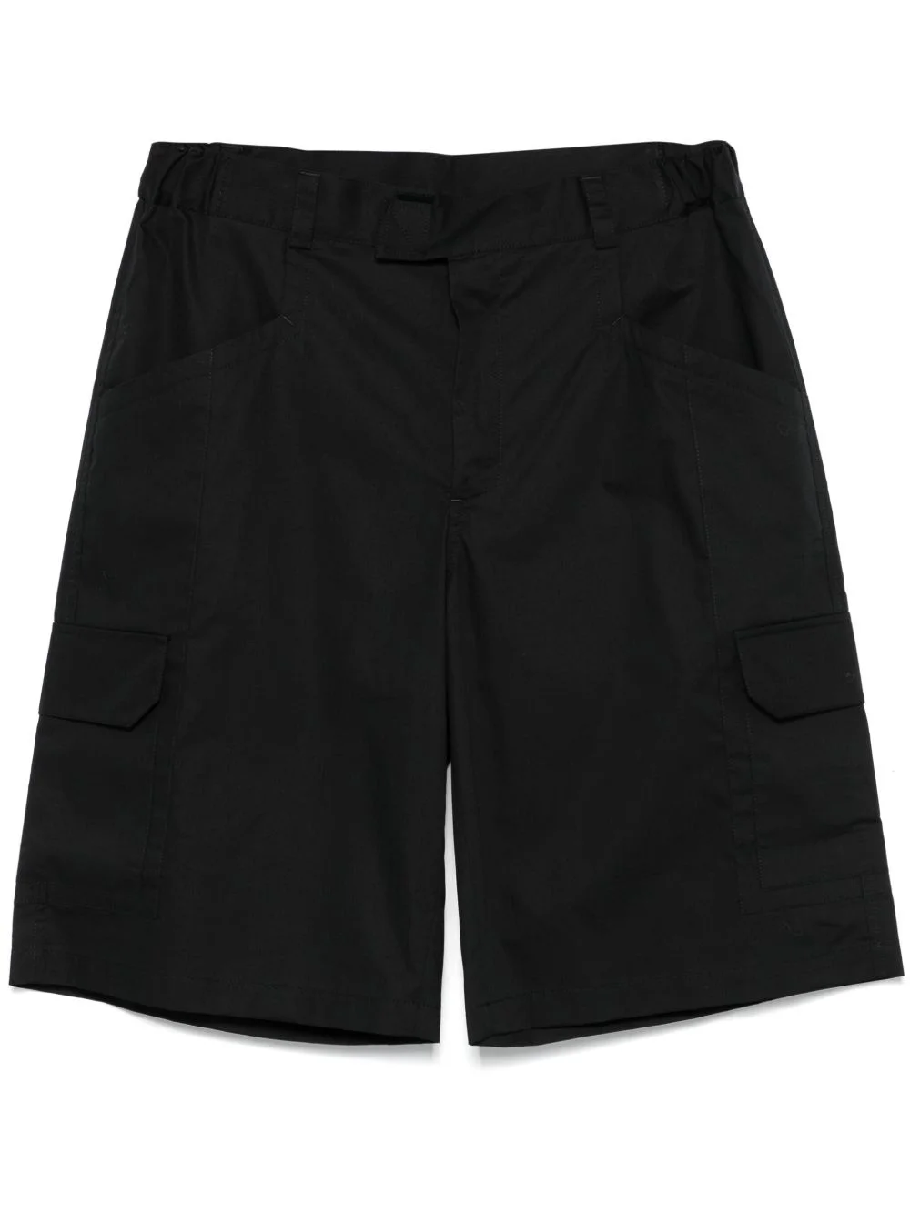 poplin cargo shorts - 1