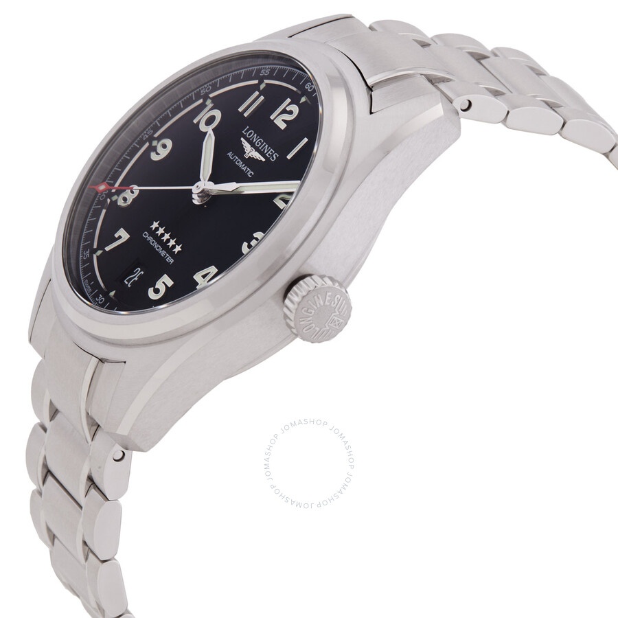 Longines Spirit Automatic Chronometer Black Dial Men's Watch L3.410.4.53.6 - 2