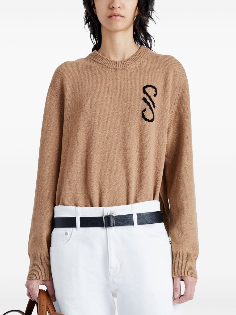 Harrison monogram-jacquard jumper - 6