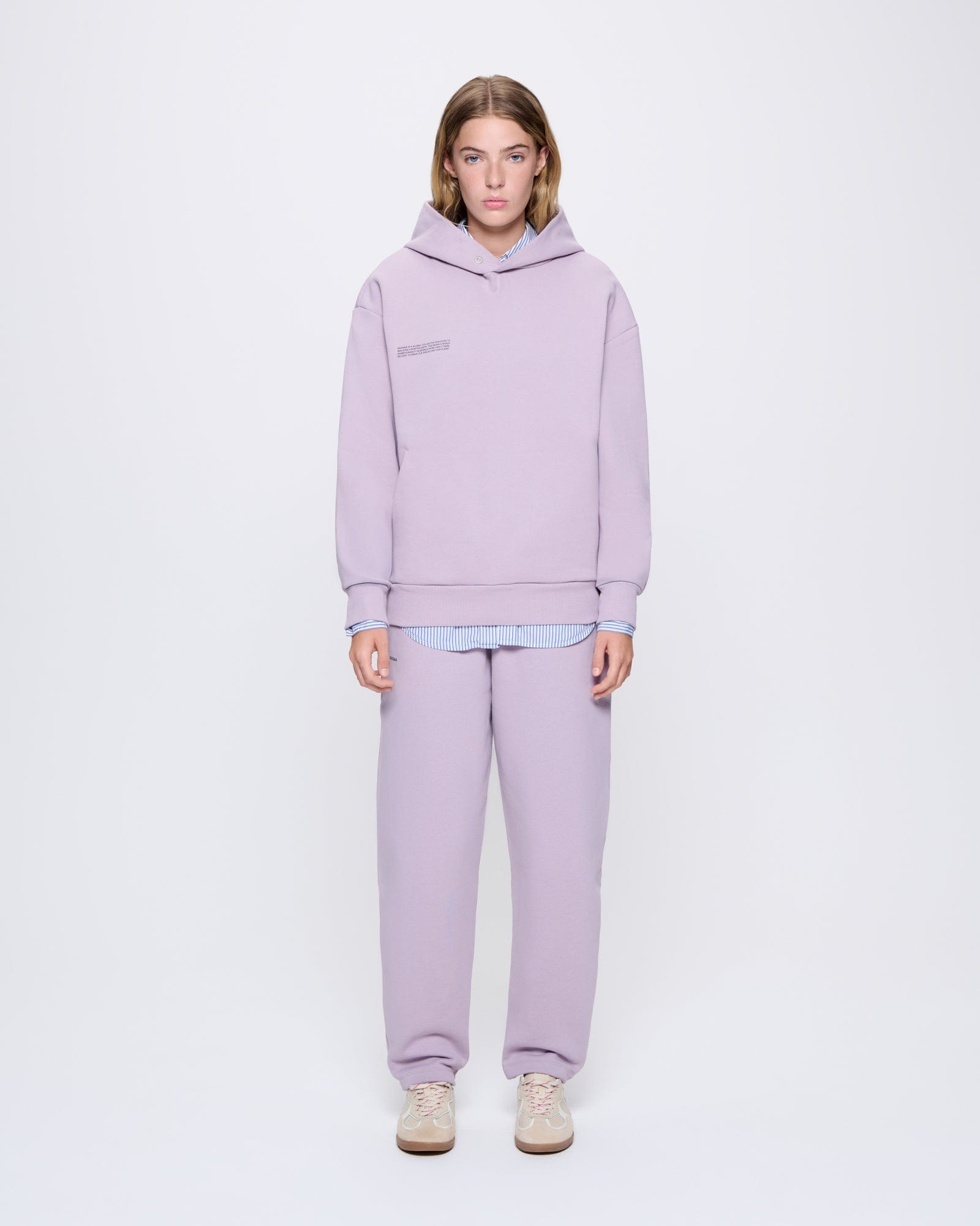Womens DNA Barrel-Leg Track Pants - Raisin Purple - 2