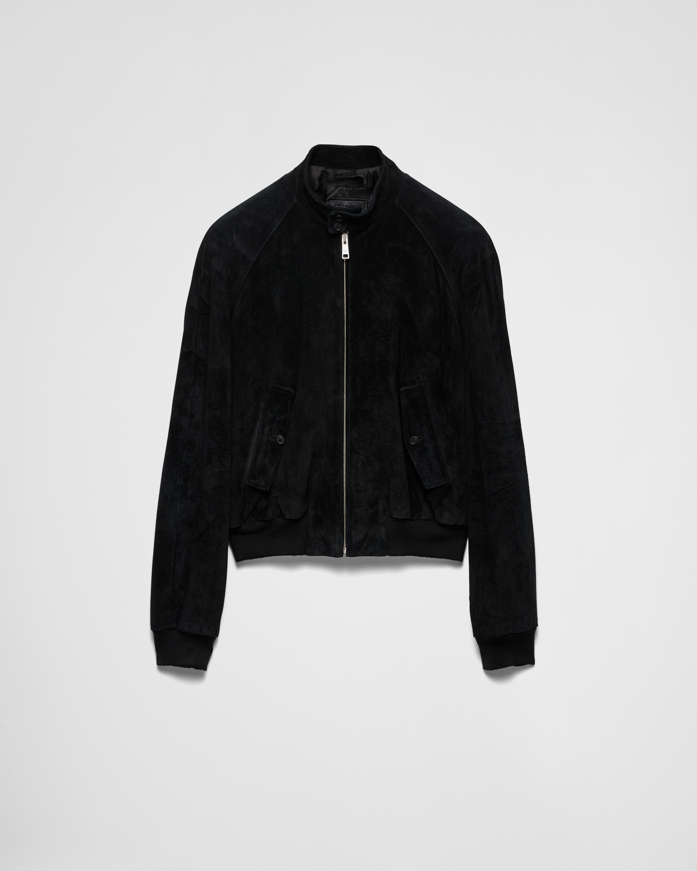 Suede Bomber Jacket - 1