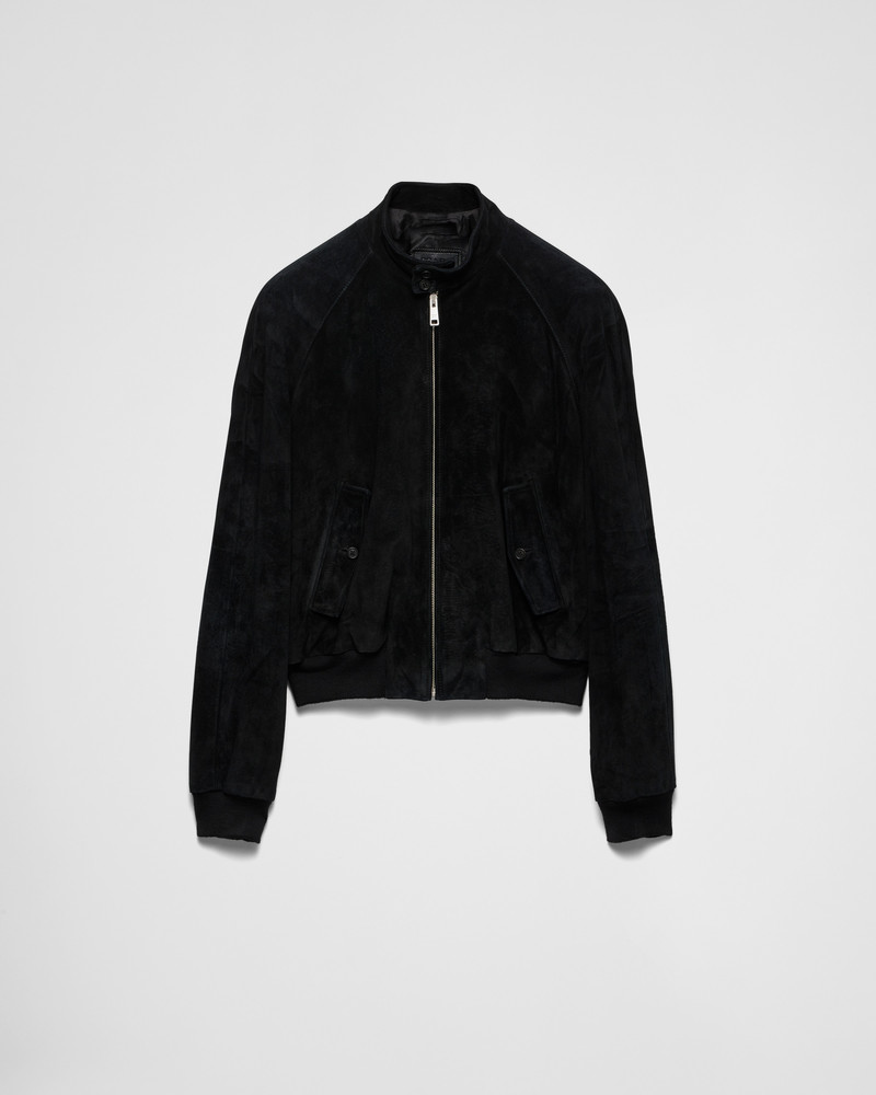 Suede Bomber Jacket 1