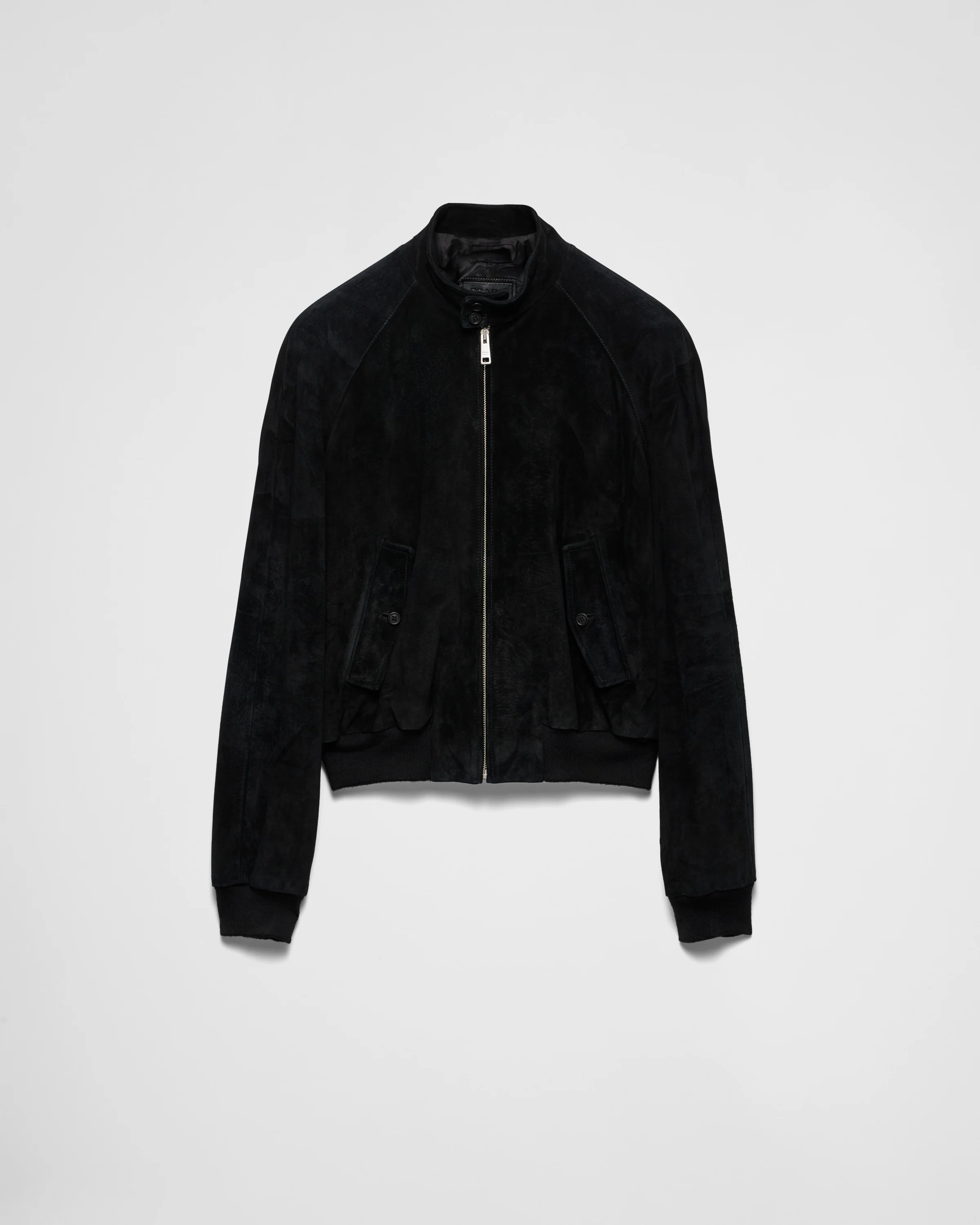 Suede Bomber Jacket - 1