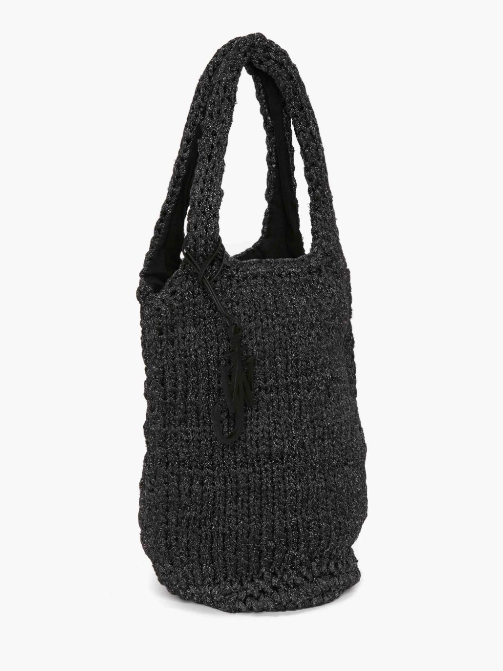 KNITTED SHOPPER TOTE BAG - 2