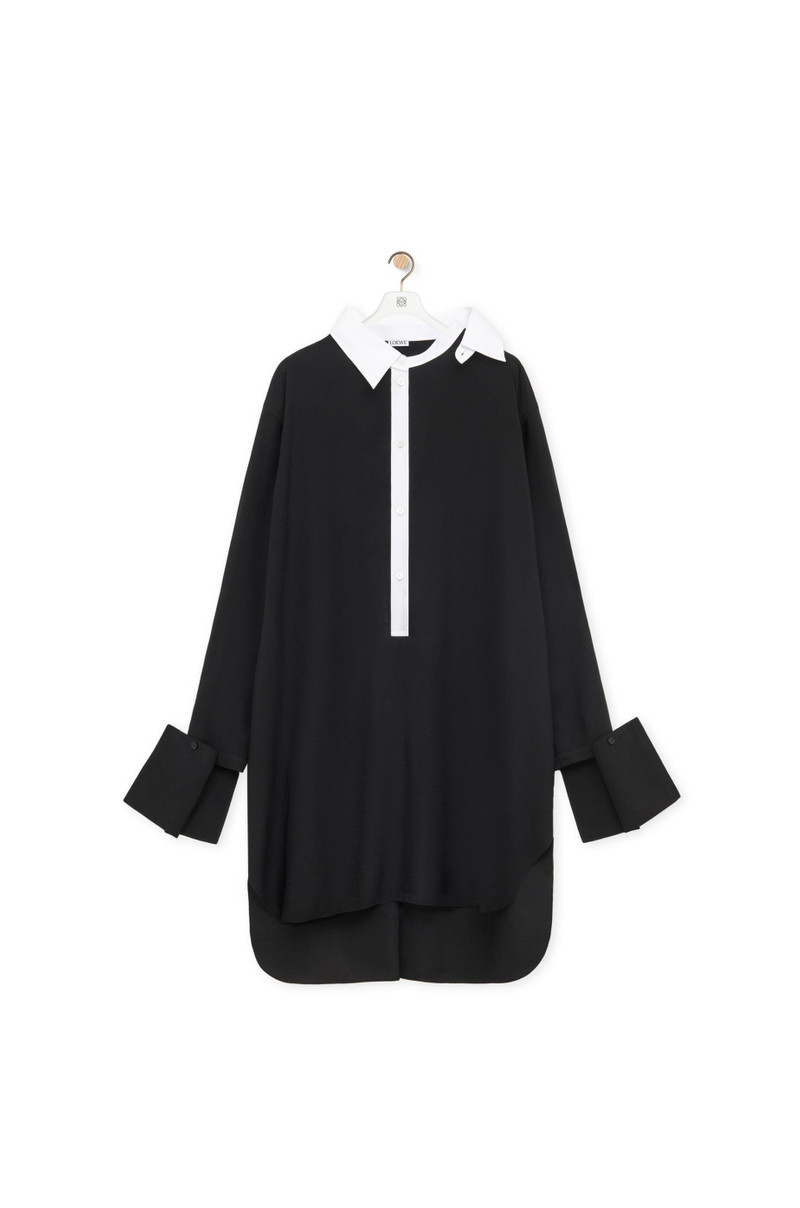 Shirt dress in viscose blend 1