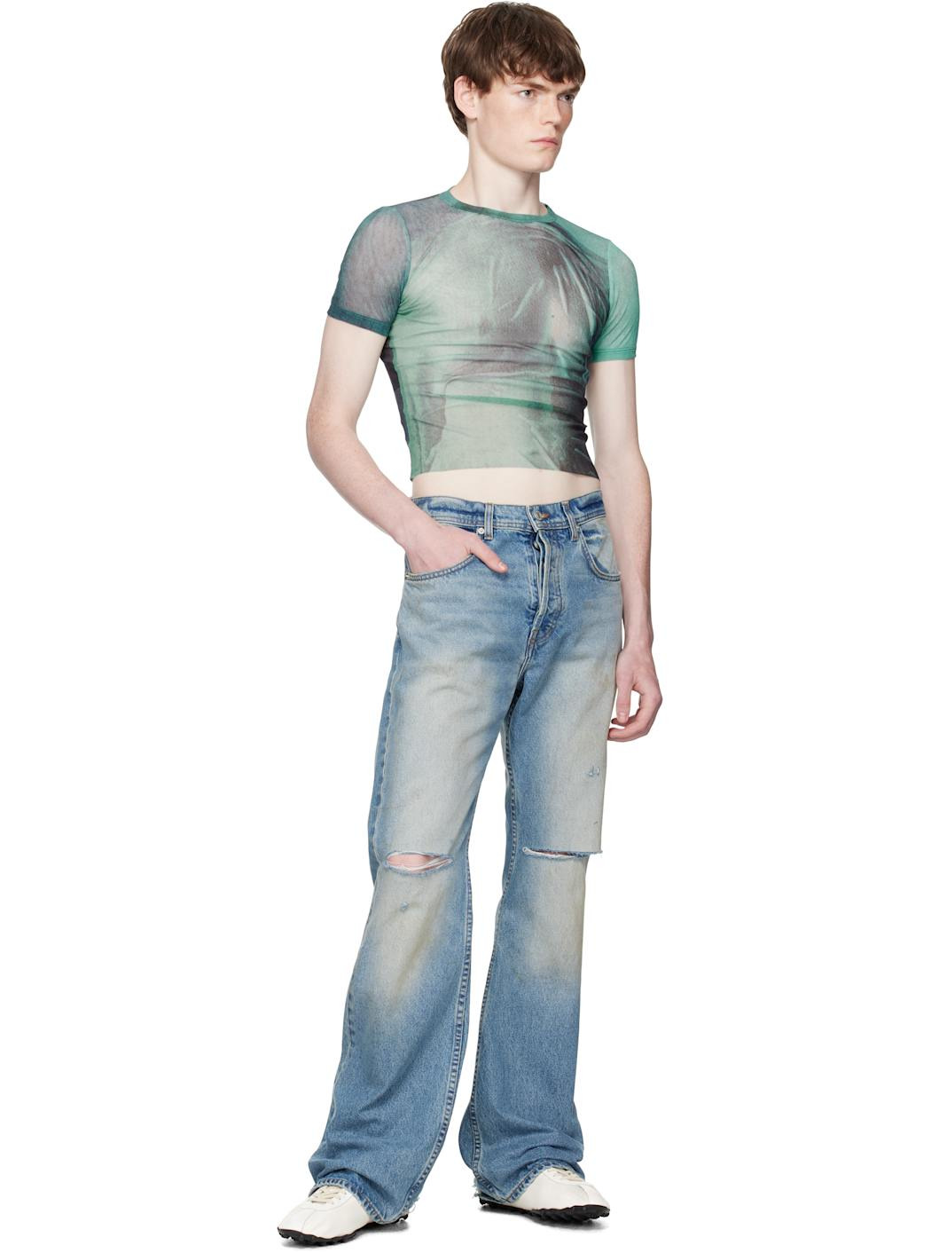Blue 'The Water' Baby T-shirt - 4