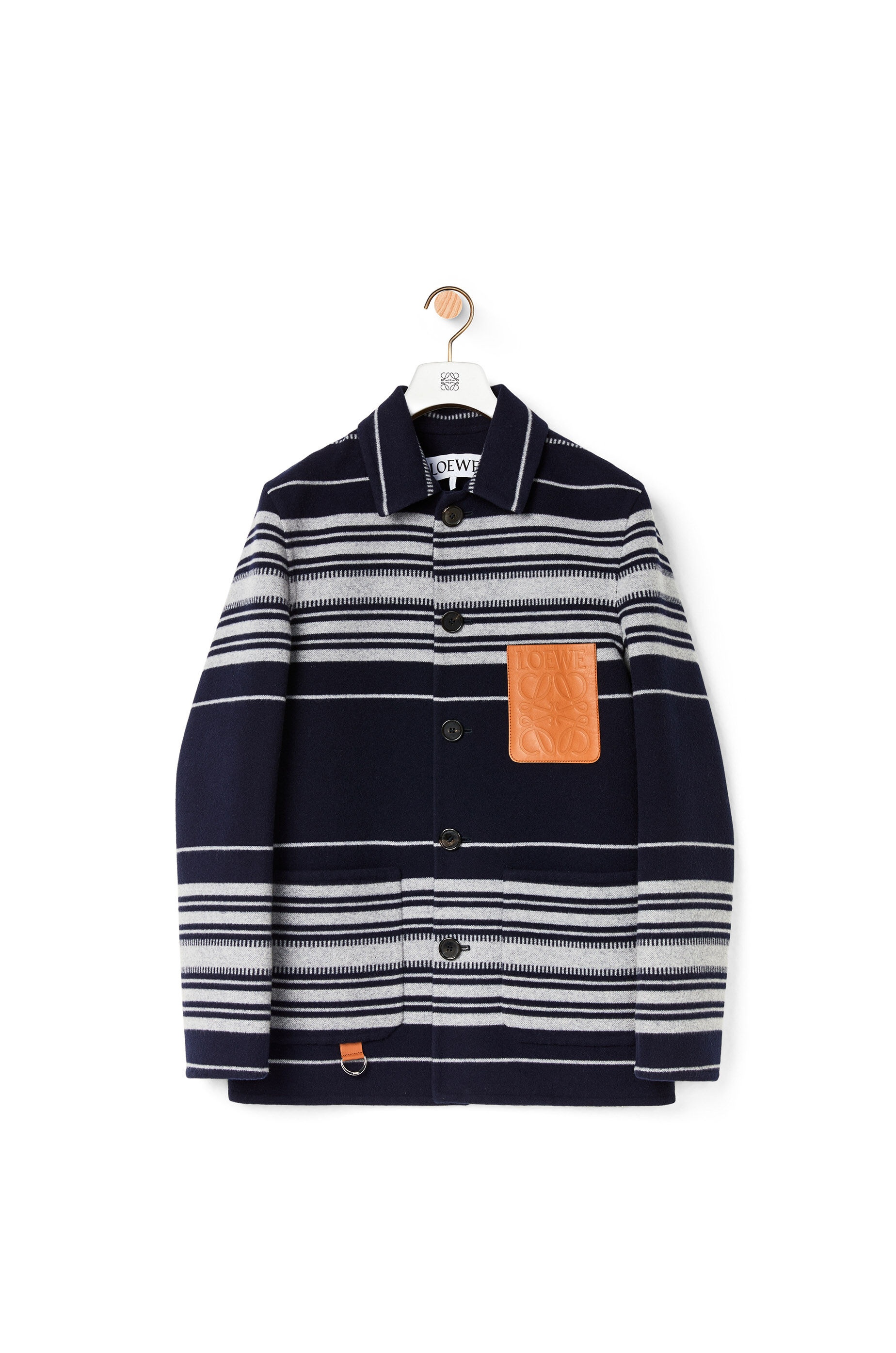 Stripe Workwear Jacket - 1