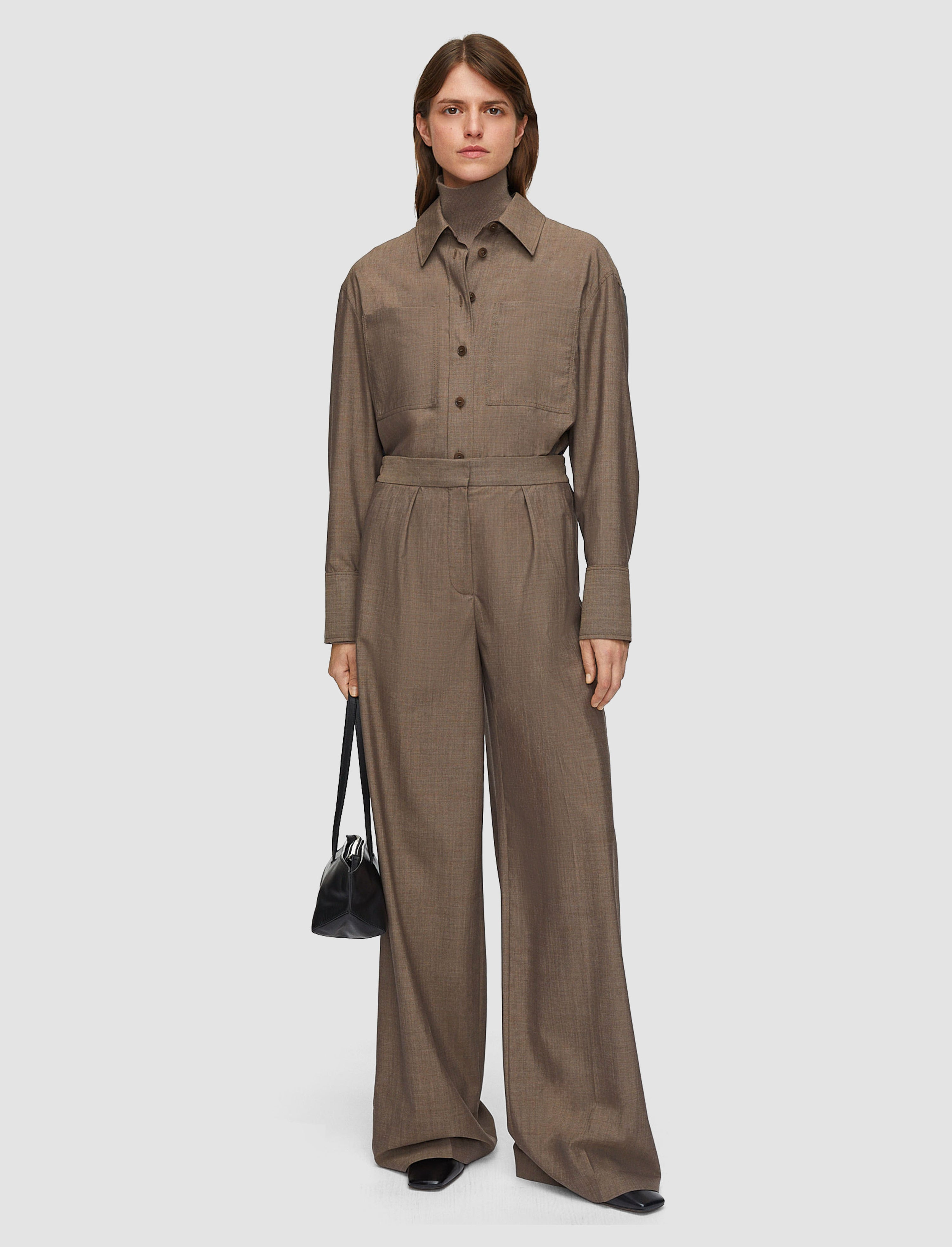 Alanel Light Wool Tailoring Trousers - 4
