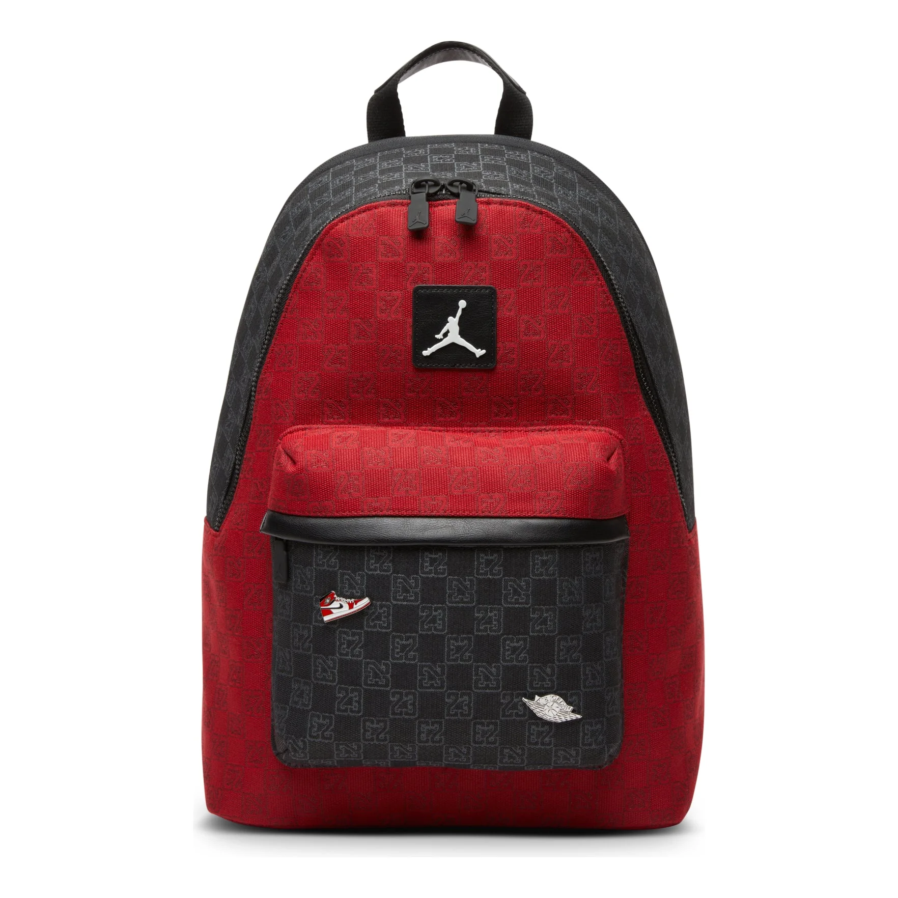 Jordan Monogram Backpack 20L 'Black Red' FJ6784-636 - 1