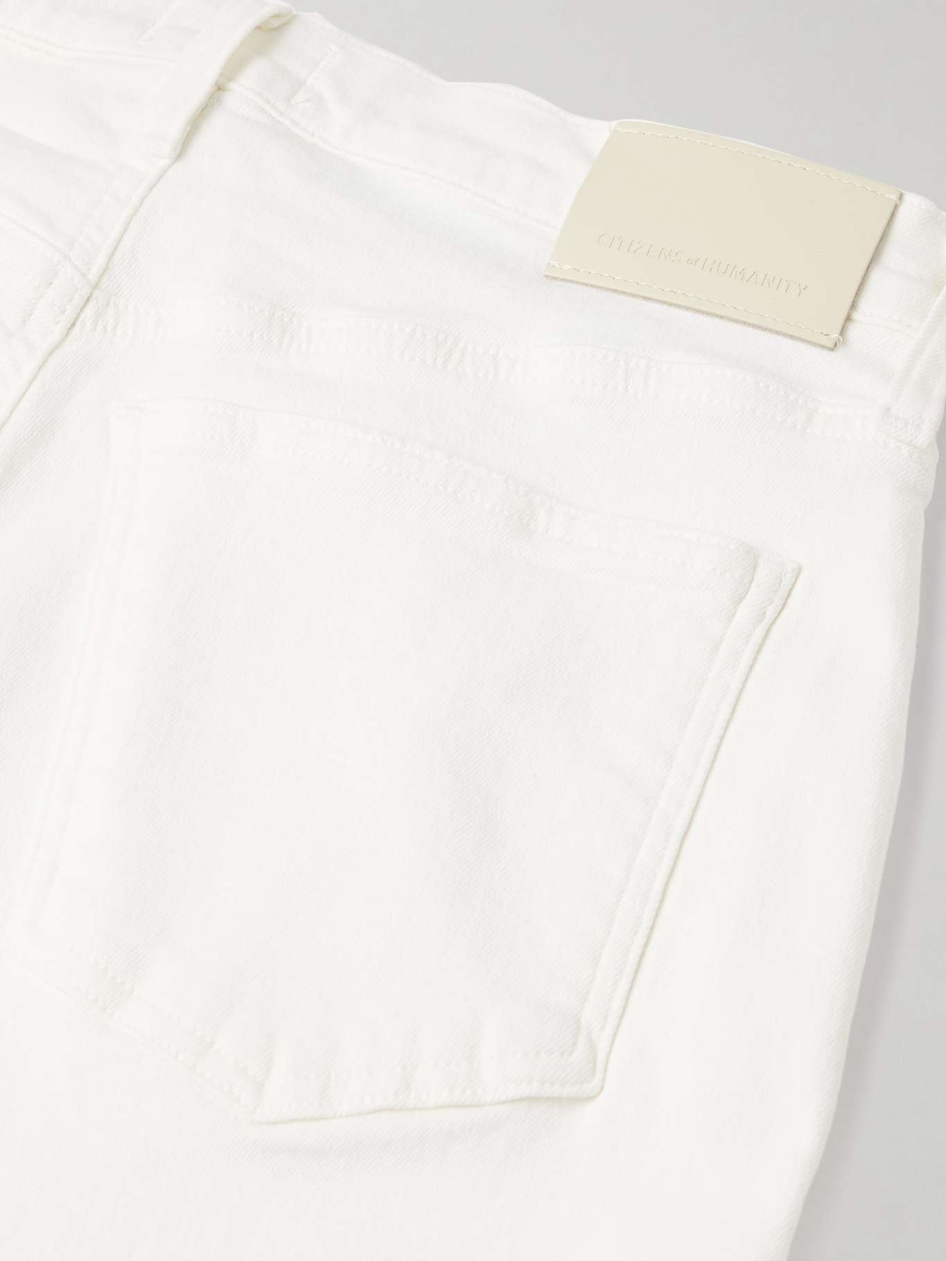 Palma high-rise straight-leg jeans White - 6