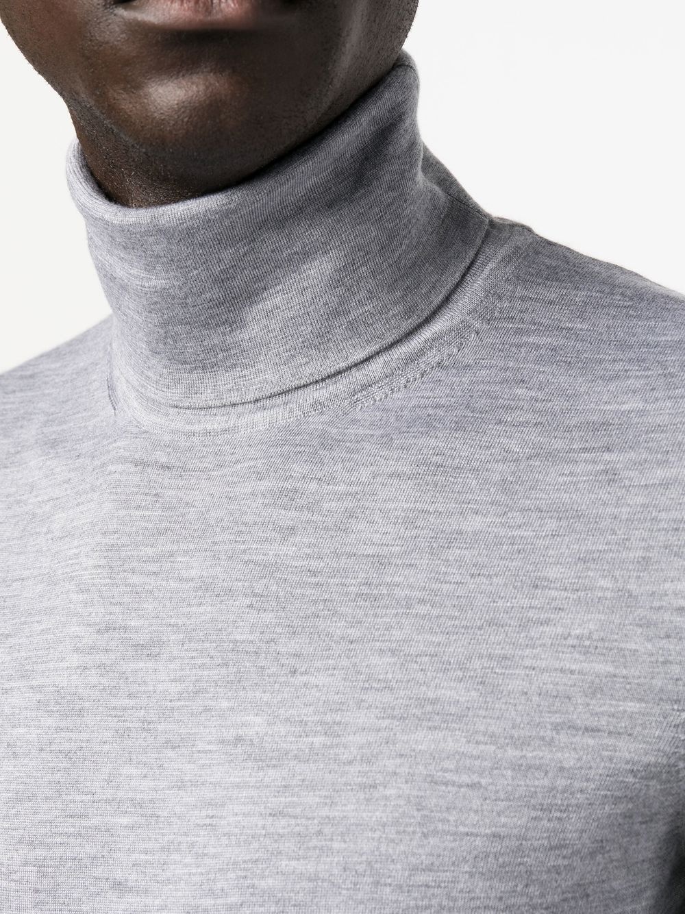 roll neck jumper - 5