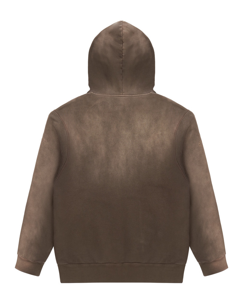 1017 ALYX 9SM BROWN GARMENT DYE BOXY HOODIE outlook