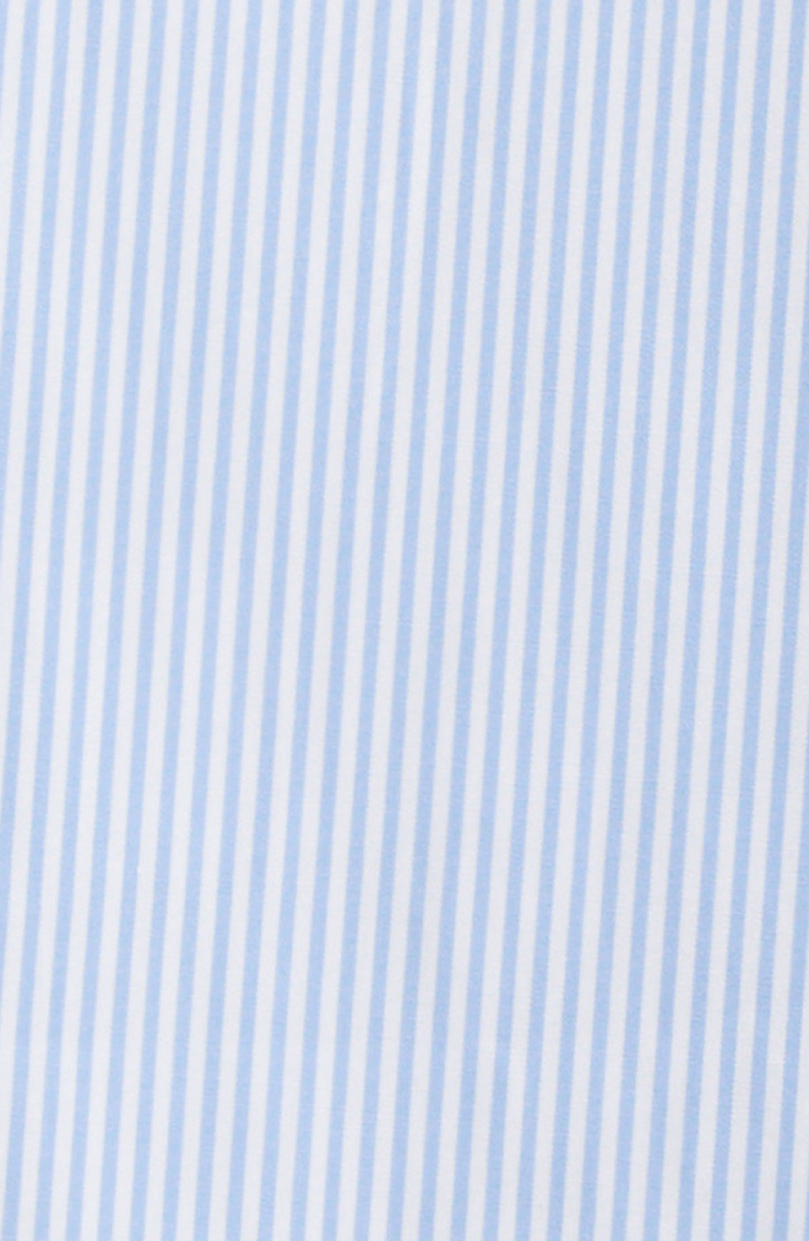 Givenchy Stamp Print Camp Shirt in White/Light Blue at Nordstrom - 7