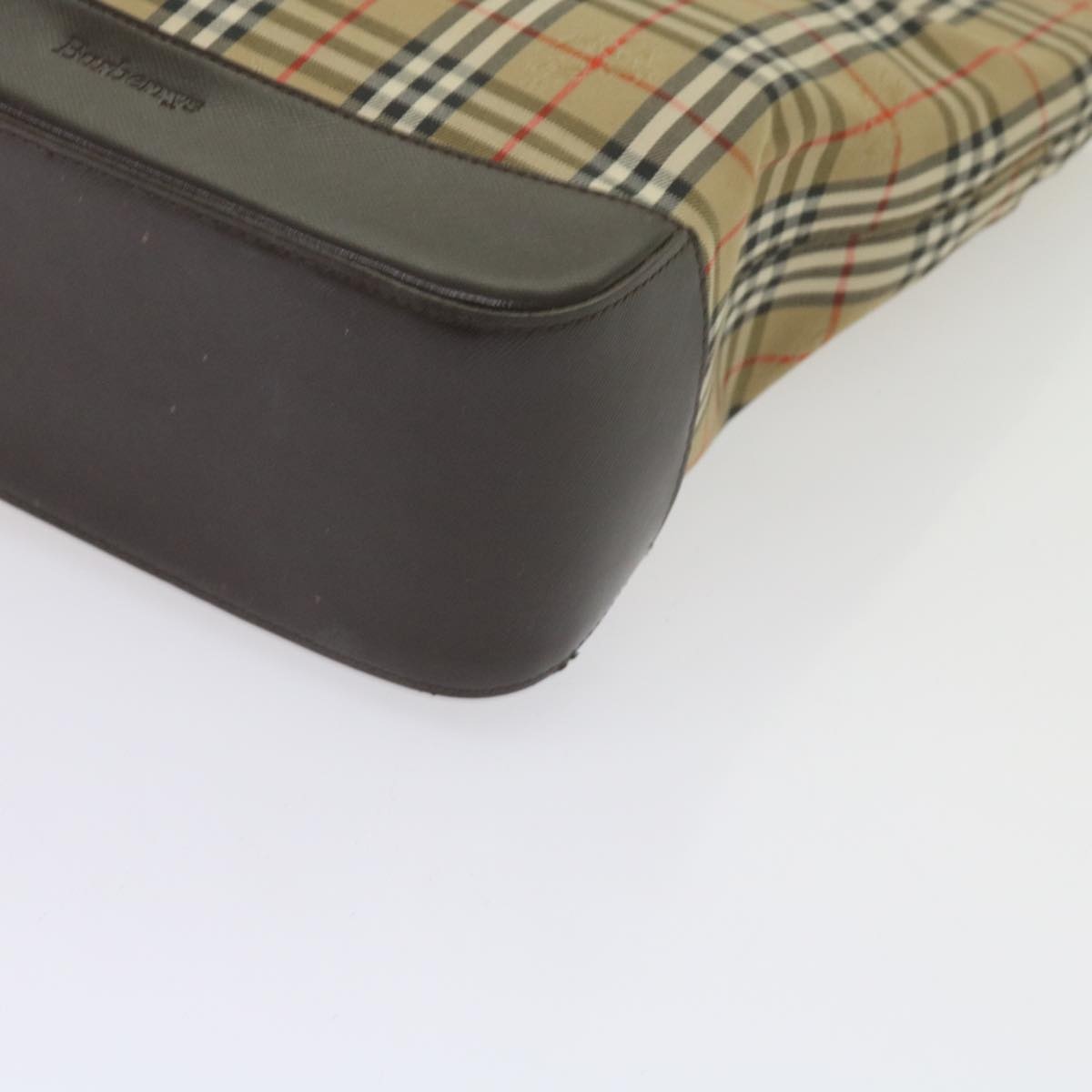 Burberry Nova Check Shoulder Bag Canvas Beige - 8