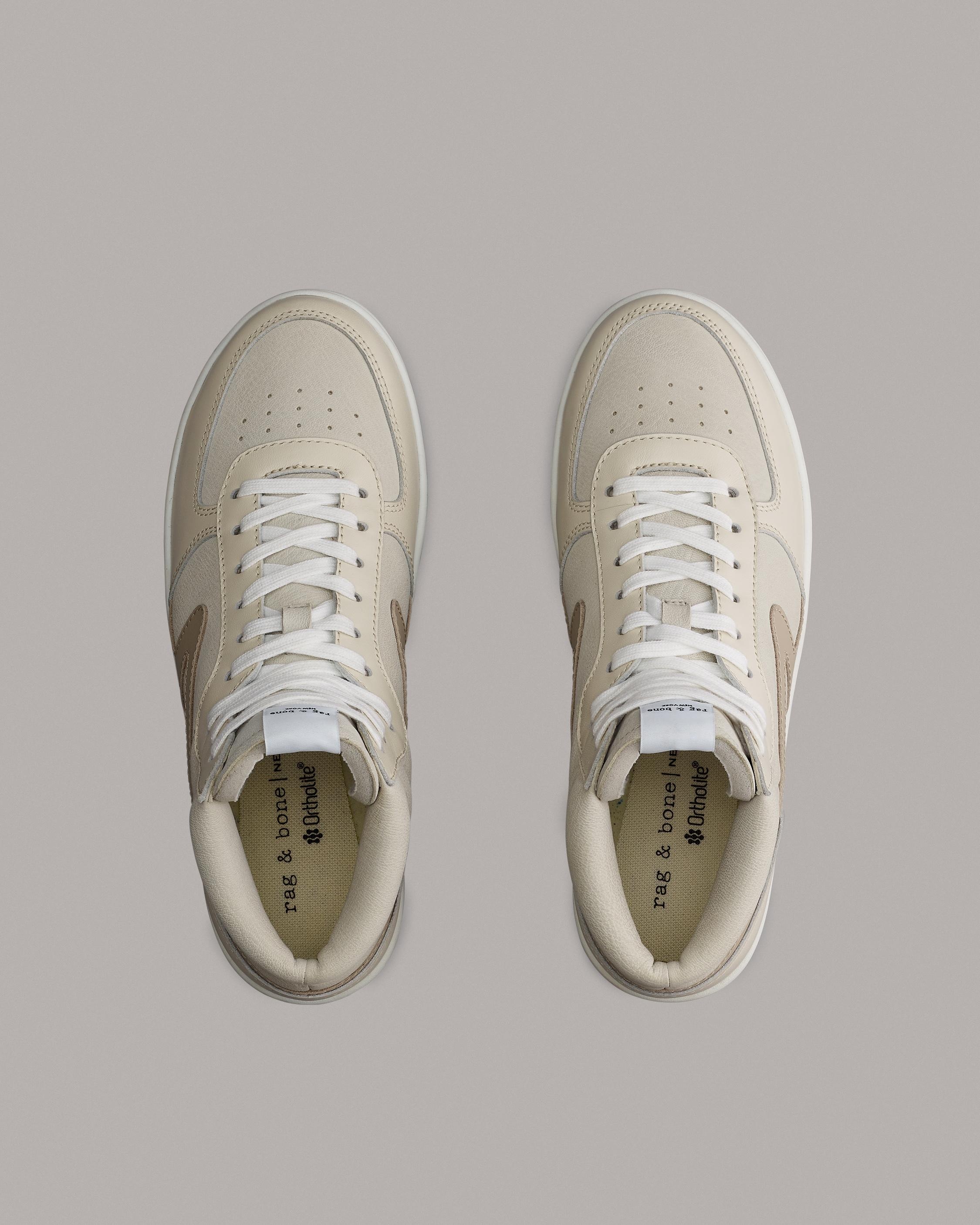 Retro Court Mid Sneaker - Leather
Mid Top Sneaker - 3