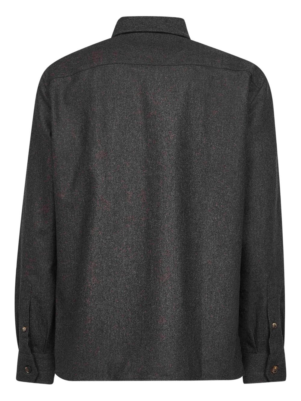 patch-pocket buttoned shirt - 2