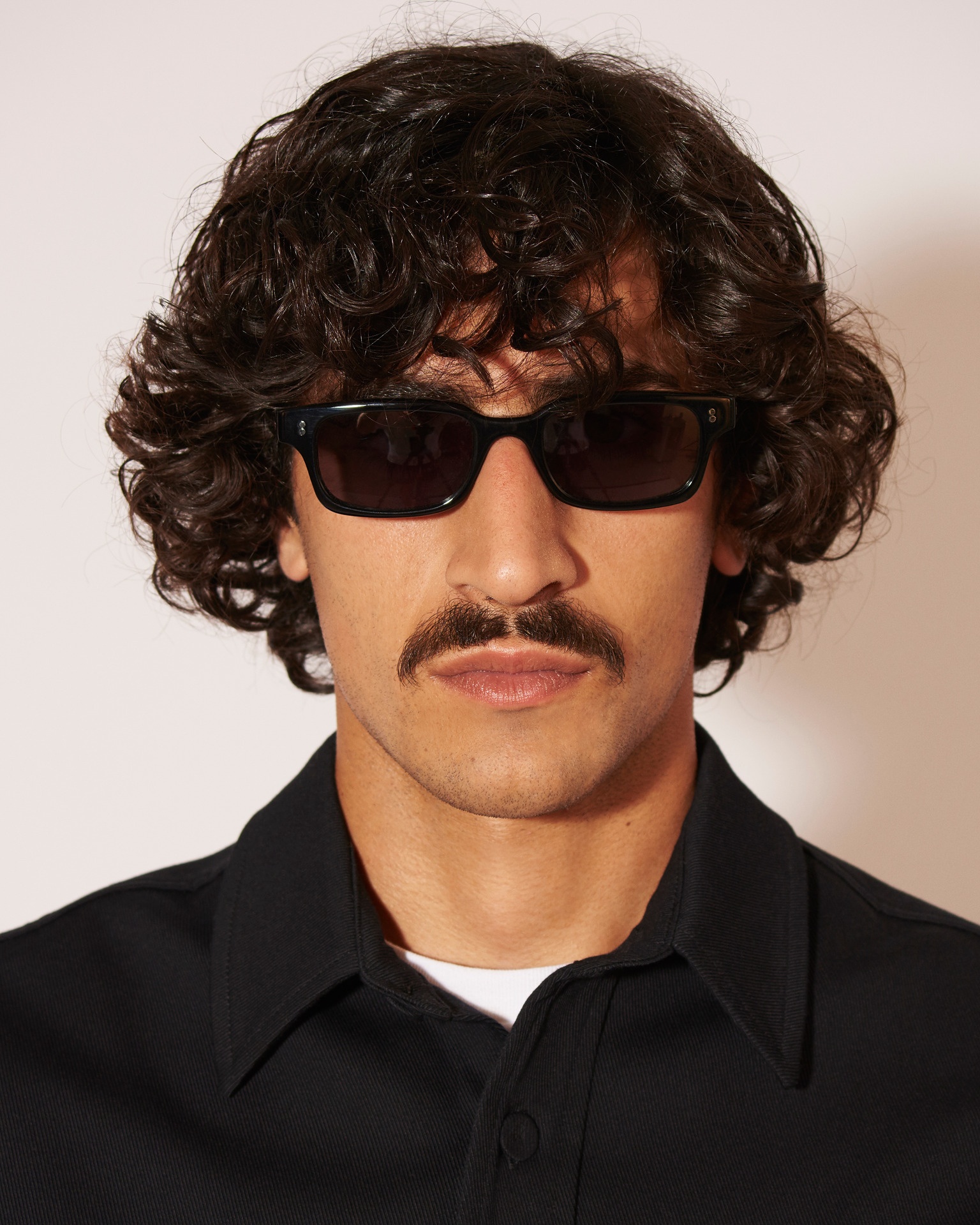 ALBIN - Plastic sunglasses - Black - 4