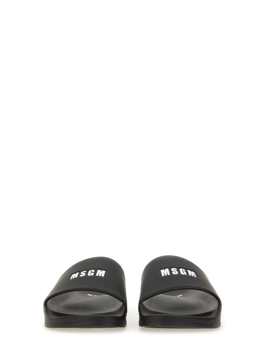 Slide Sandal With Logo - 4