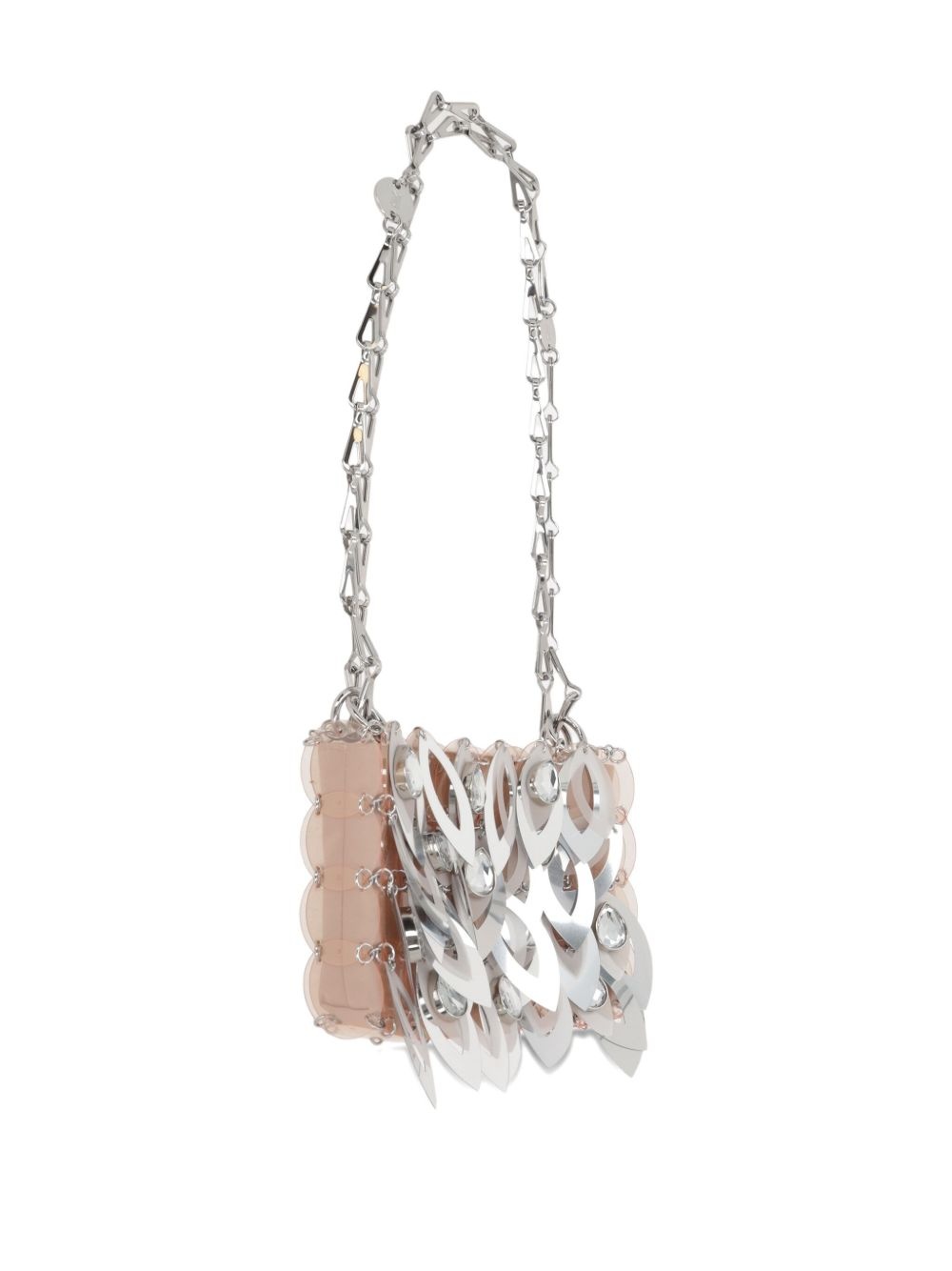 mini disc-embellished shoulder bag - 3