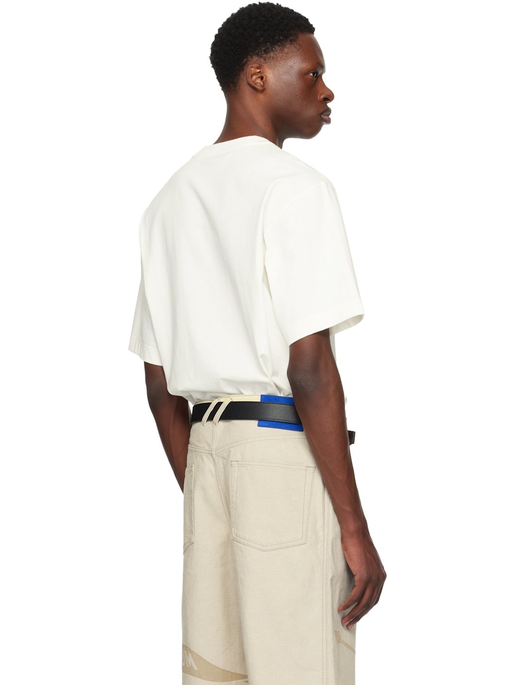 Off-White Cross Stitch EKD​ Cotton T-shirt - 3