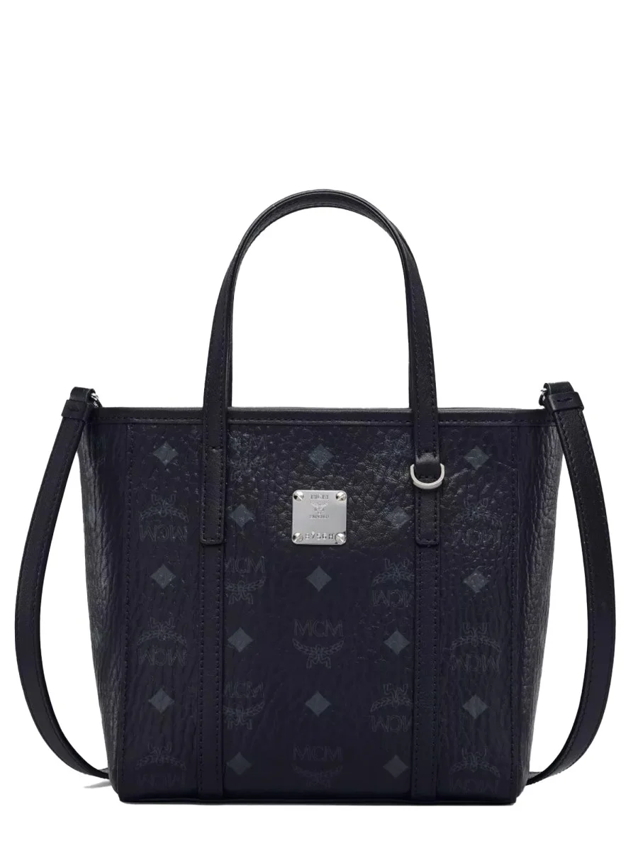 "TONI TOP-ZIP" MINI TOTE IN VISETOS - 1