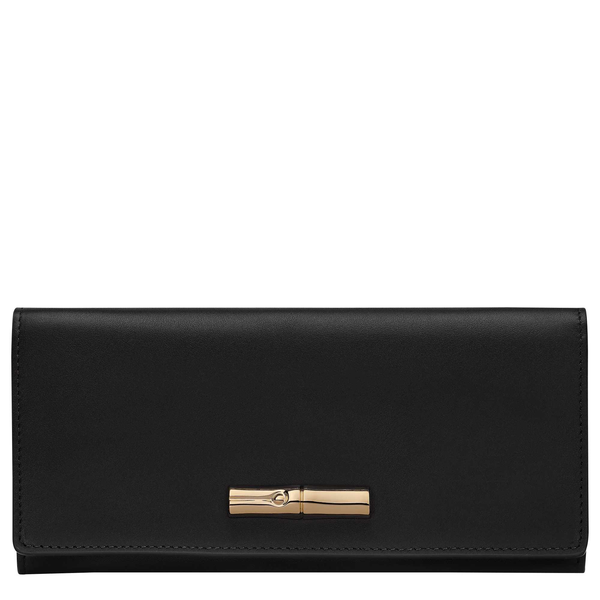 Le Roseau Long continental wallet Black - Leather - 1