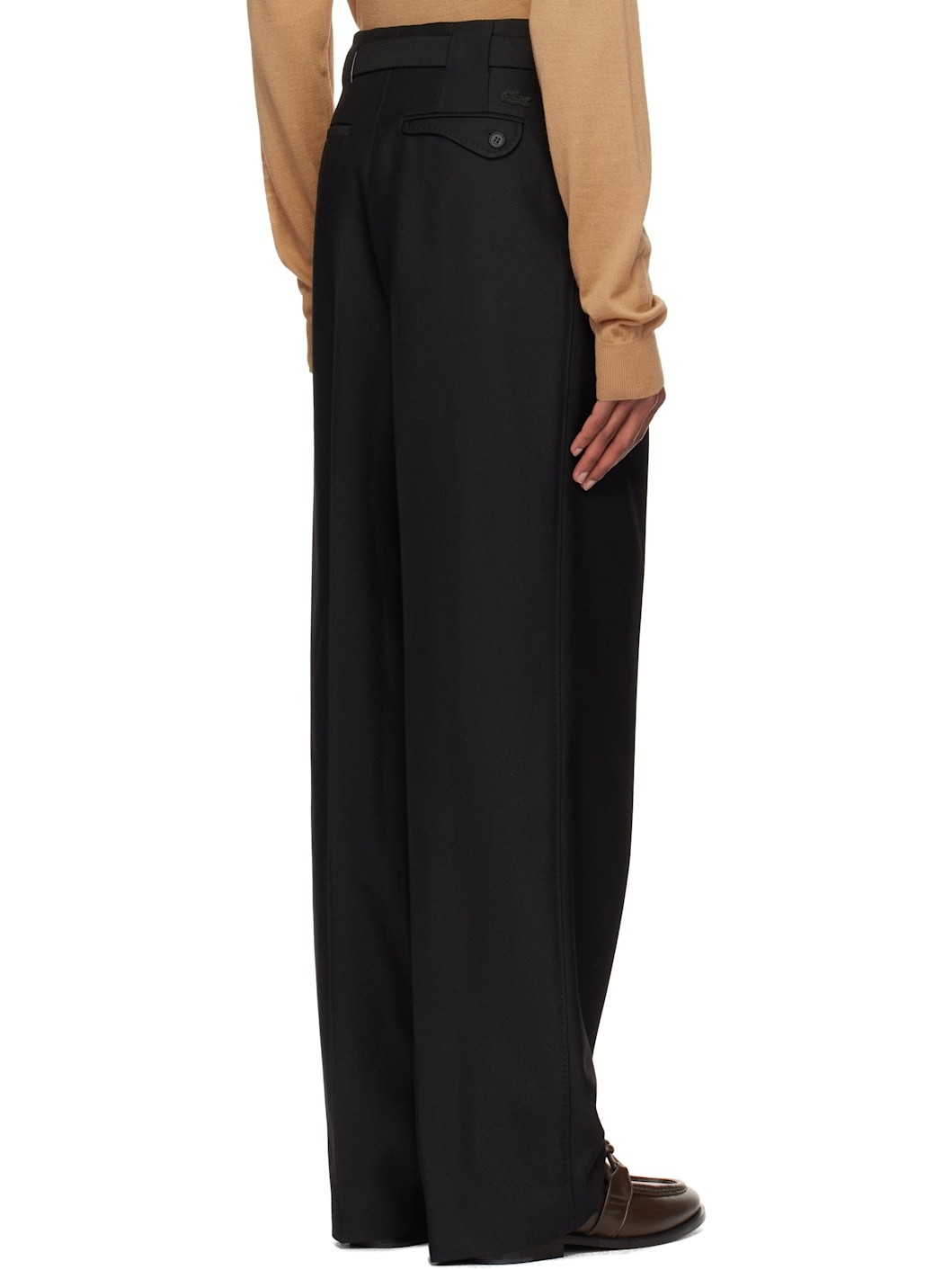 Black Fitted Trousers - 3