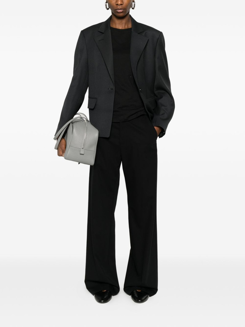LOW CLASSIC notched-lapel button-fastening blazer outlook